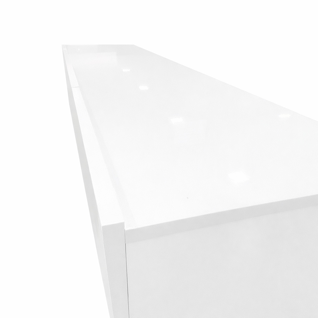GOODproduct Lowboard »LORENZO 1, TV-Board, TV-Kommode, TV-Schrank, TV-Unterschrank, TV-Möbel« Modernes lackiertes Hochglanz TV-Board, grifflos, Breite 155 cm