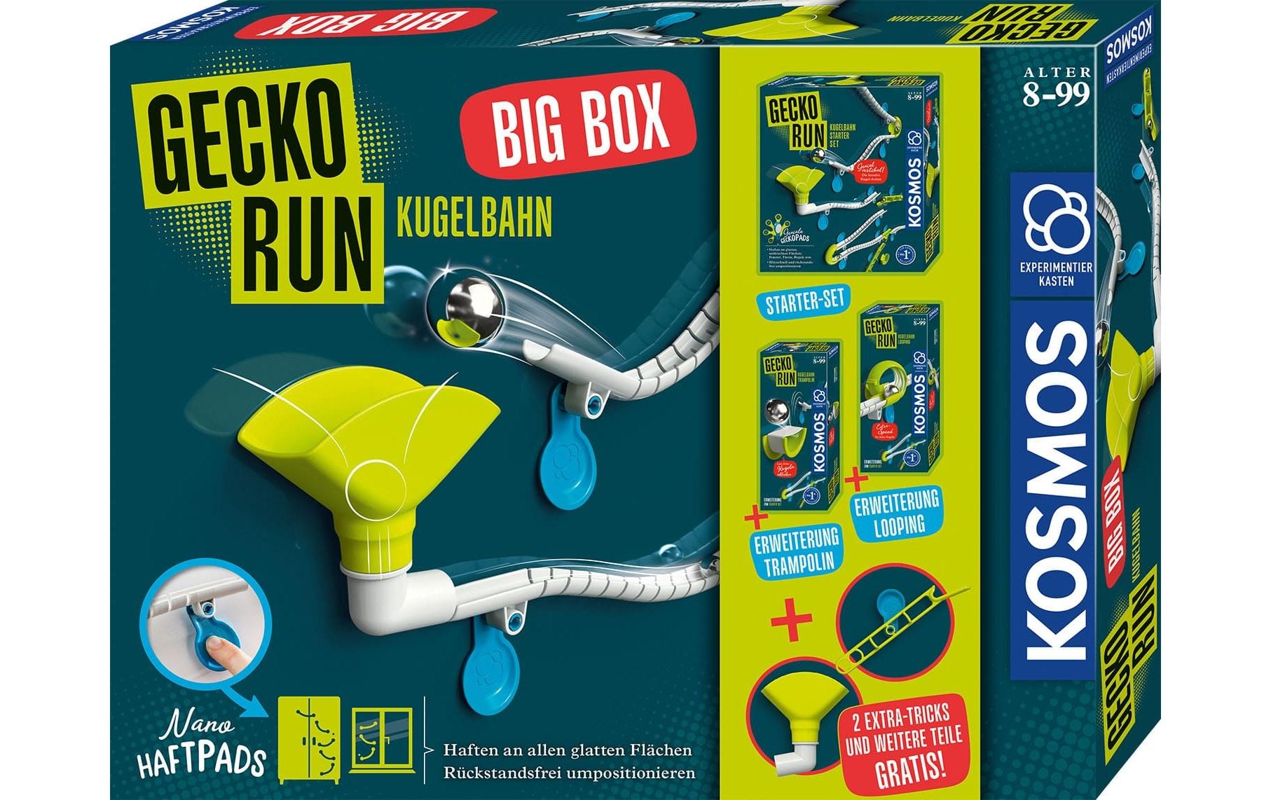 Kosmos Kugelbahn »Gecko Run – Big Box«, (138 tlg.)