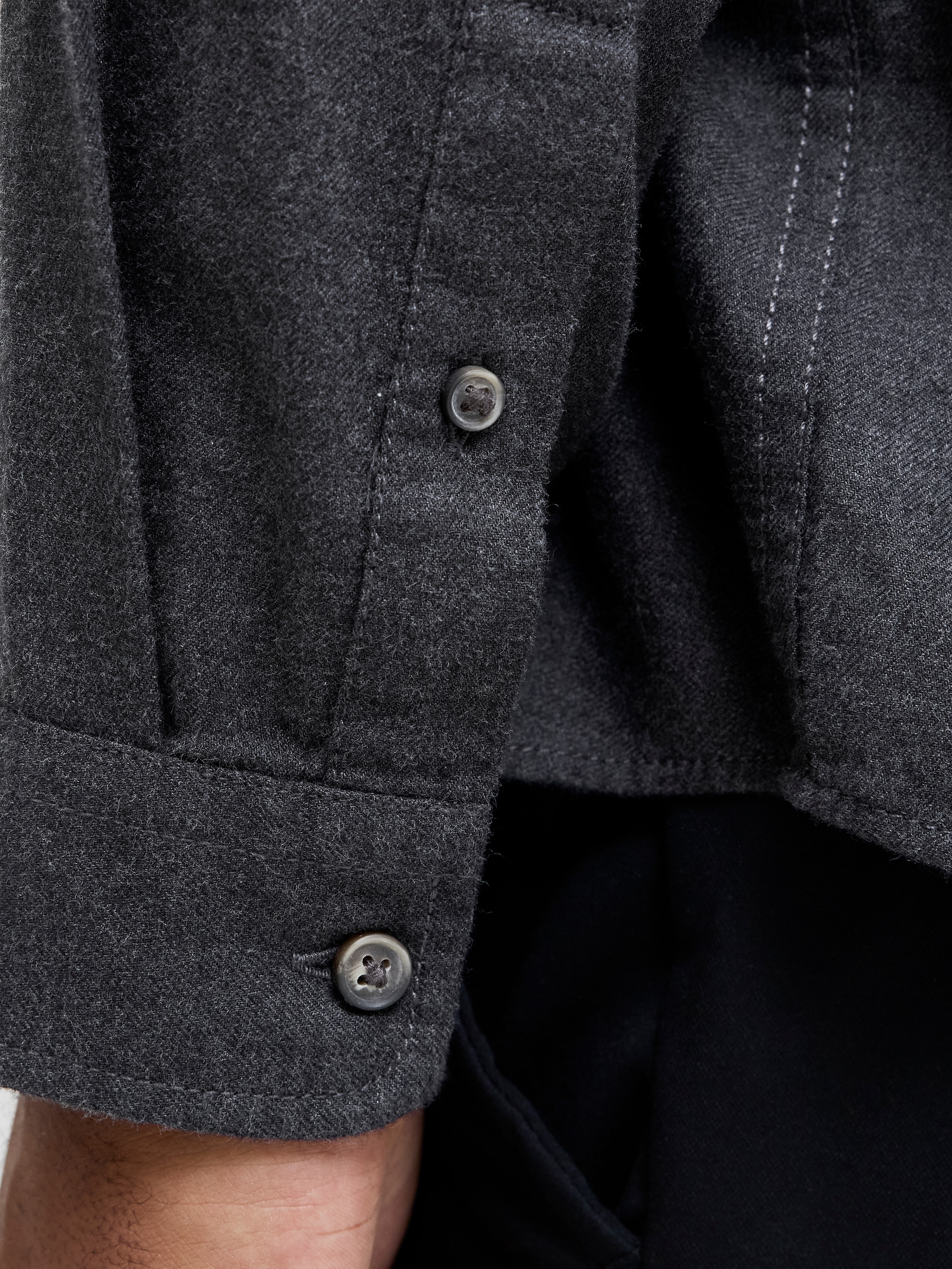 Jack & Jones PlusSize Langarmhemd »JJECLASSIC MELANGE SHIRT L/S SN PLS«