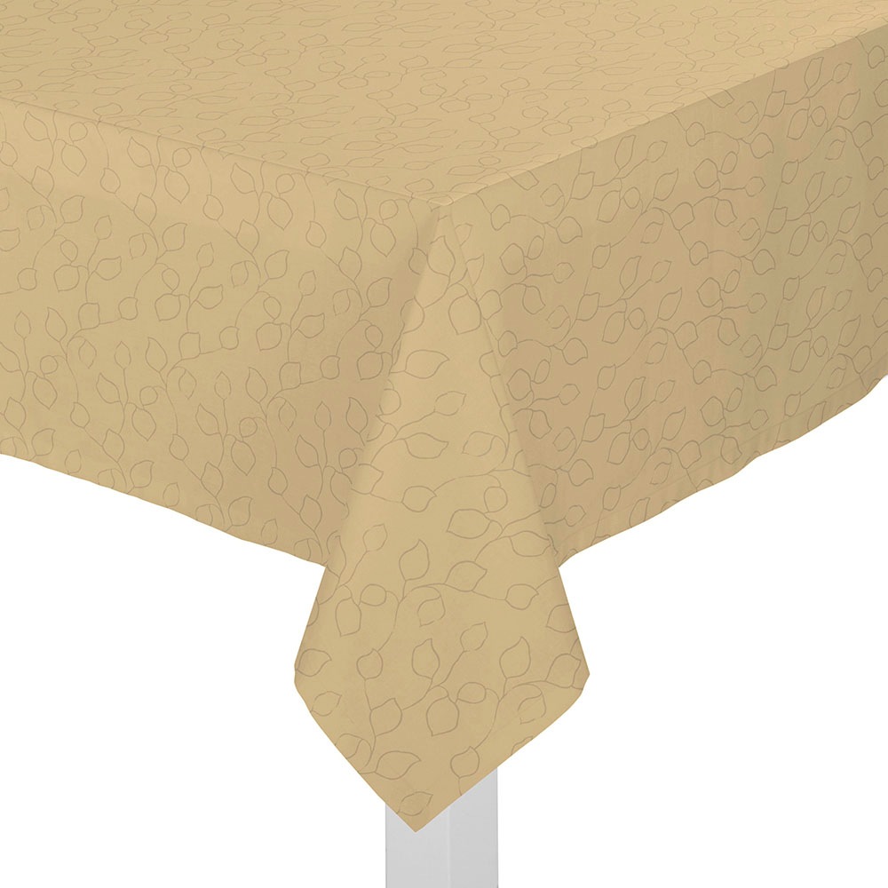 Wirth Tischdecke »Westport«, (1 St.), Made in Germany, Jacquard Dekostoff, Blatt-Design, Pflegeleicht