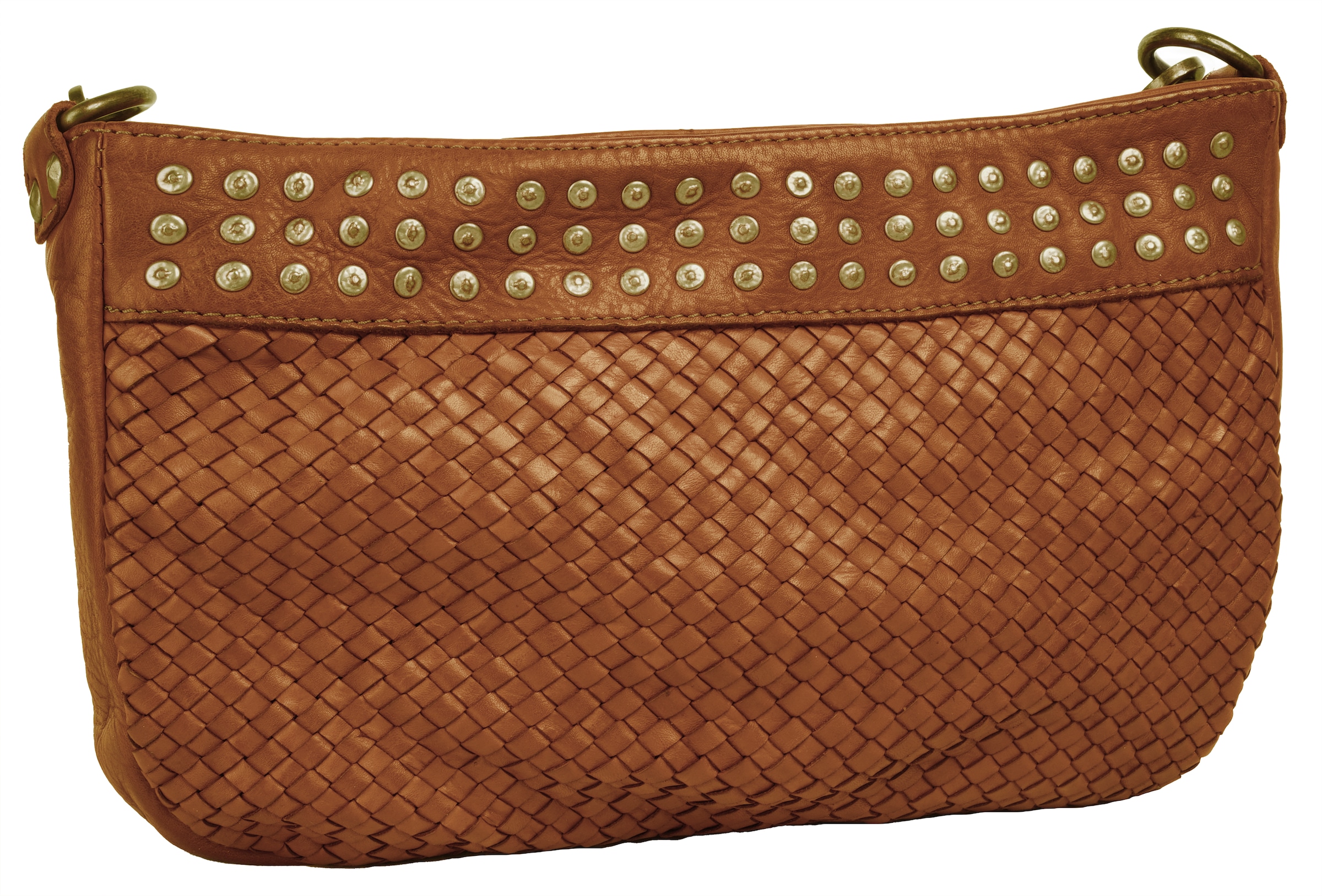 Samantha Look Sac à bandoulière echt Leder, Made in Italy