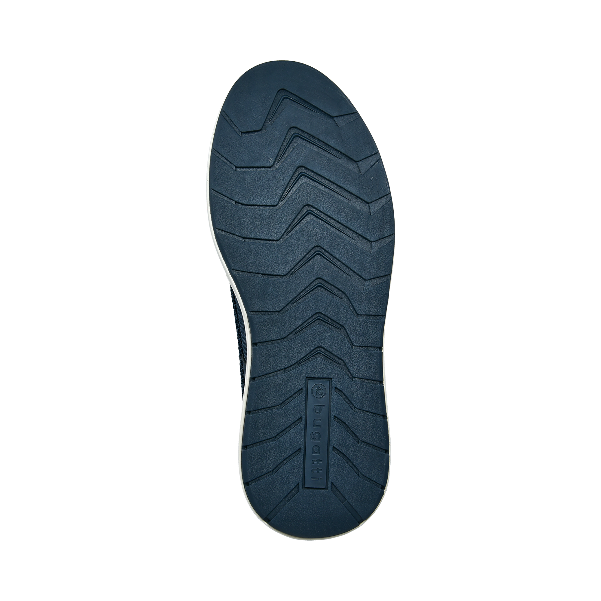 bugatti Schnürschuh  Schnürschuh, Halbschuh mit Kontrastbesatz an der Ferse