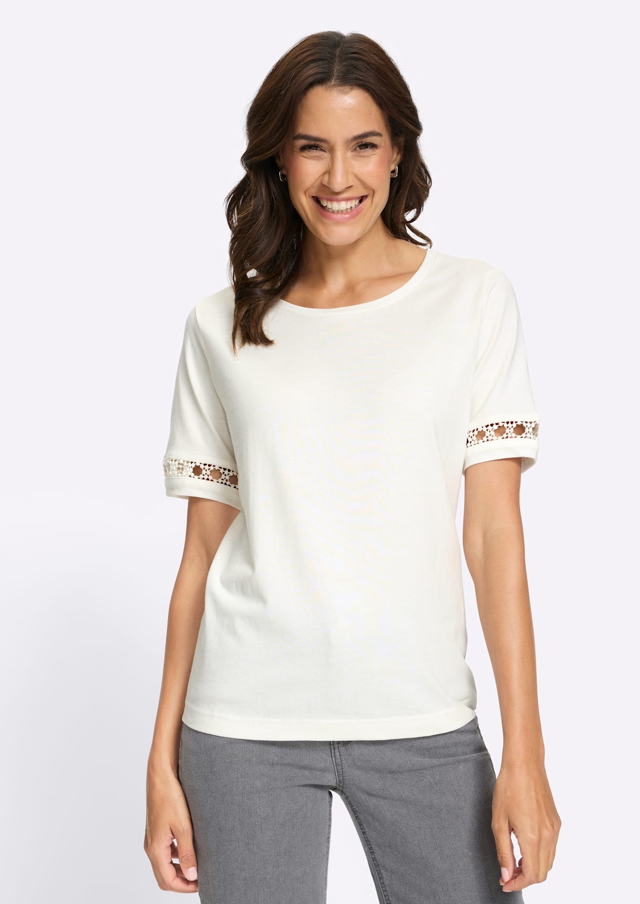 Inspirationen T-shirt à manches courtes »Kurzarm-Shirt« 1 pièces