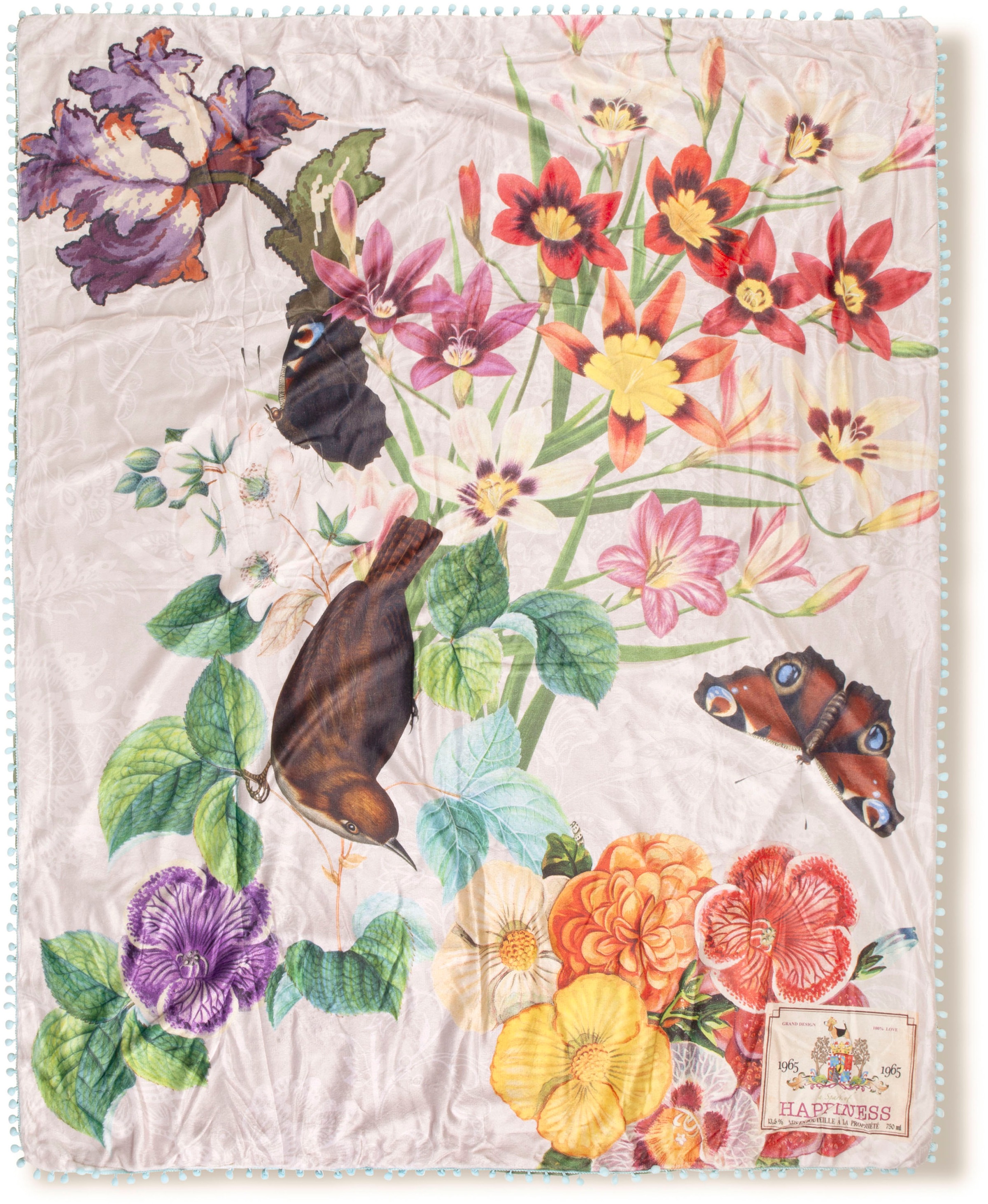 Image of Happiness Plaid »Rocky«, mit Pompons, Kuscheldecke bei Ackermann Versand Schweiz