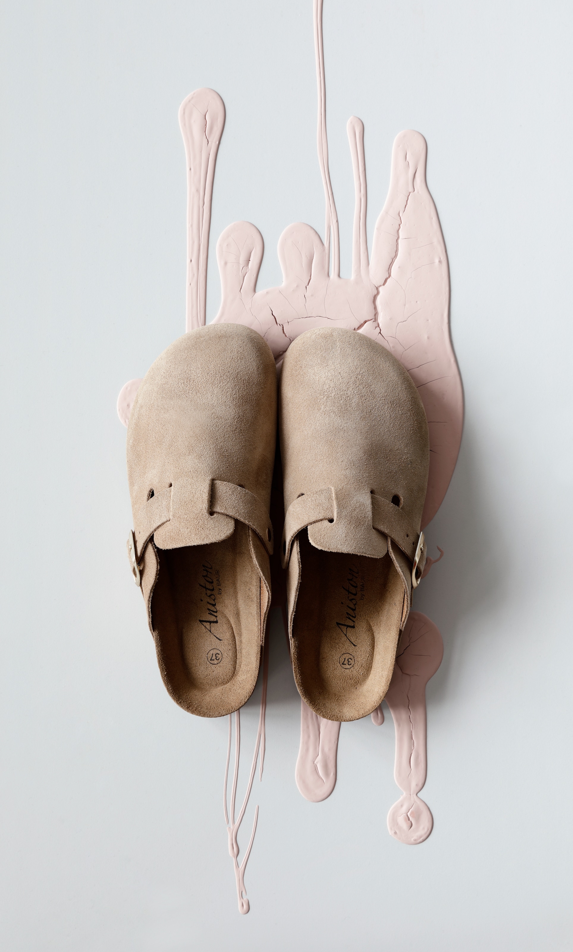 Aniston SHOES Clog, Hausschuh, Sommerschuh, mit ergonomischem Fussbett - NEUE KOLLEKTION