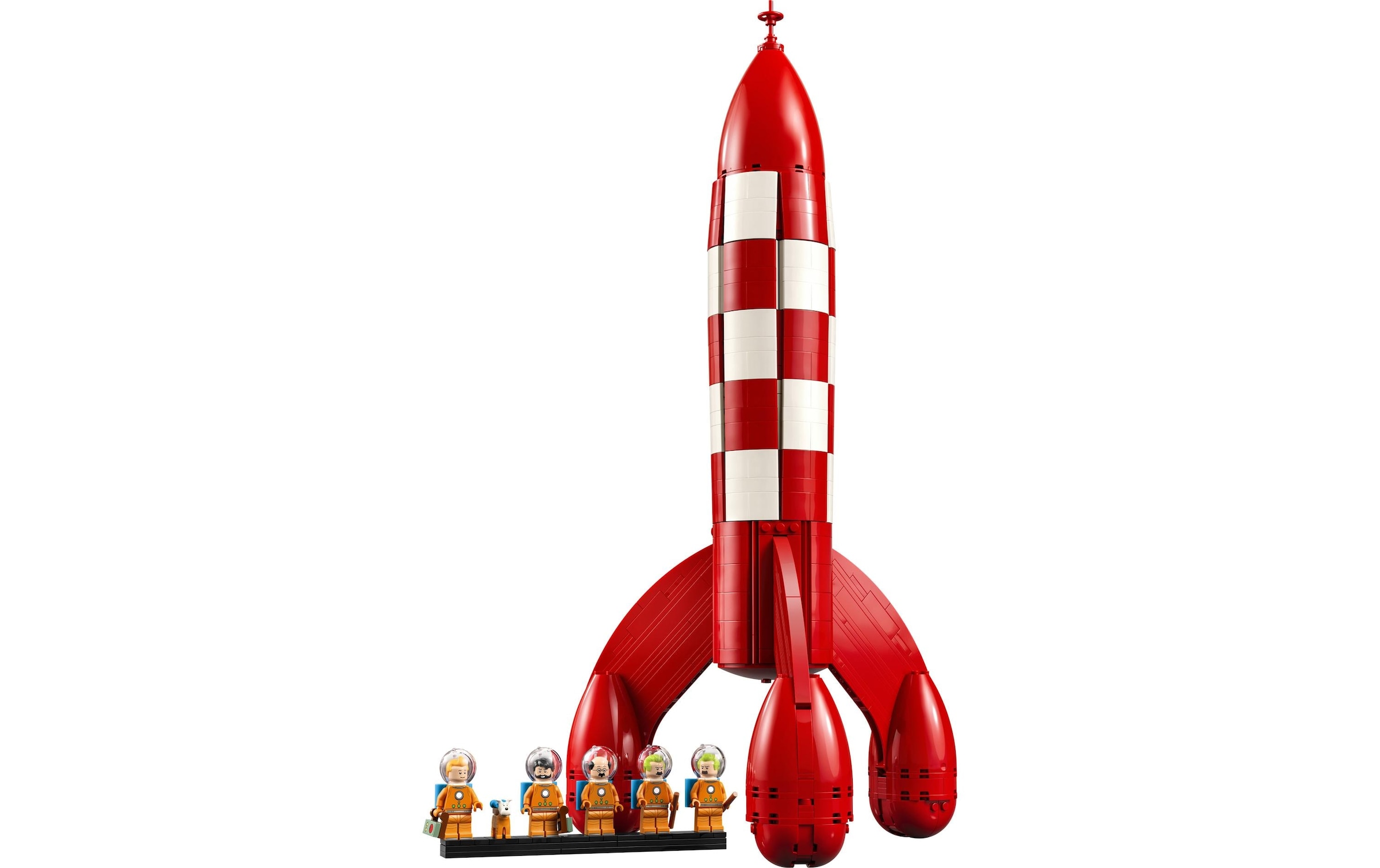 LEGO® Konstruktionsspielsteine »Die Mondrakete von Tim und Struppi (21367), LEGO Ideas« Made in Europe