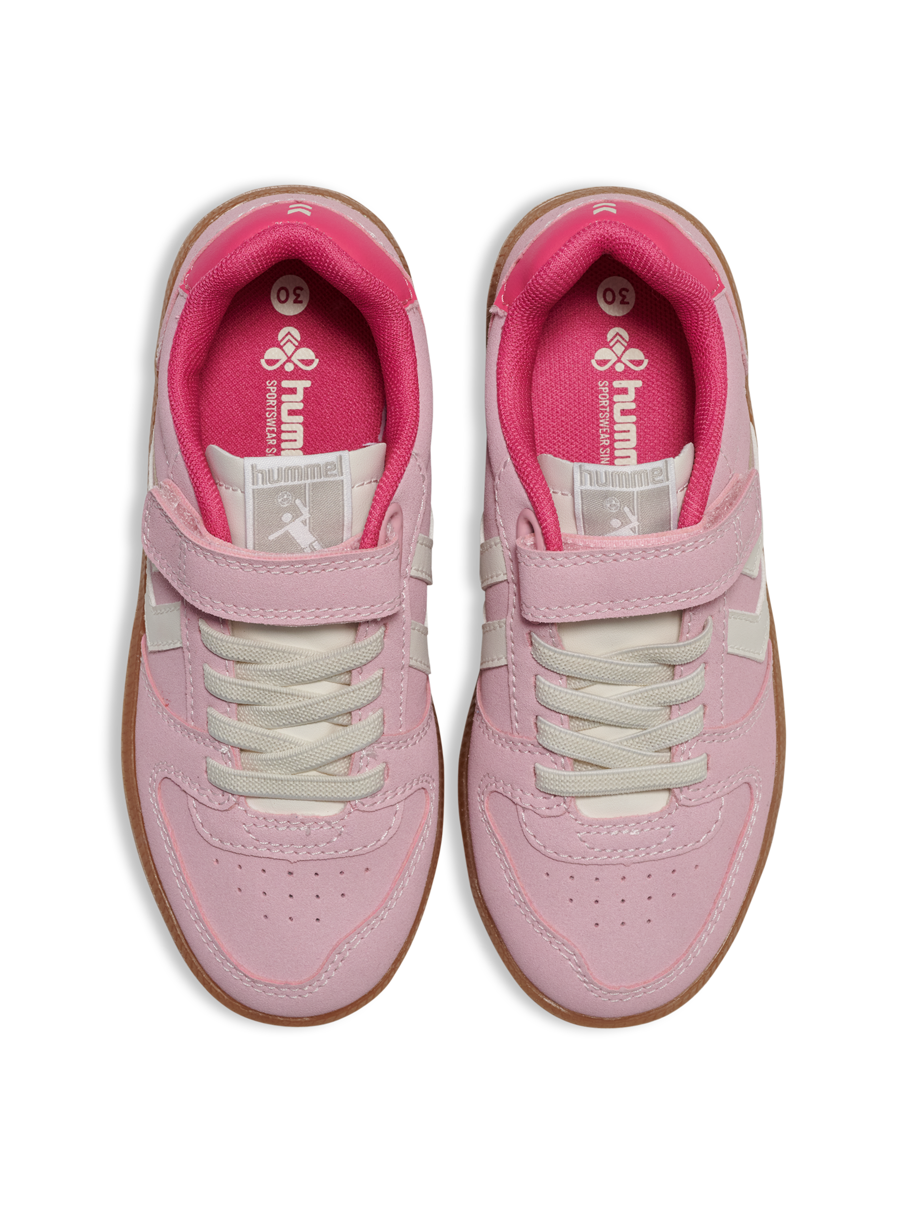 hummel Sneakers »HANDBALL PERFEKT CL JR«  elastische Schnürsenkel, leichtes Material, EVA-Dämpfung