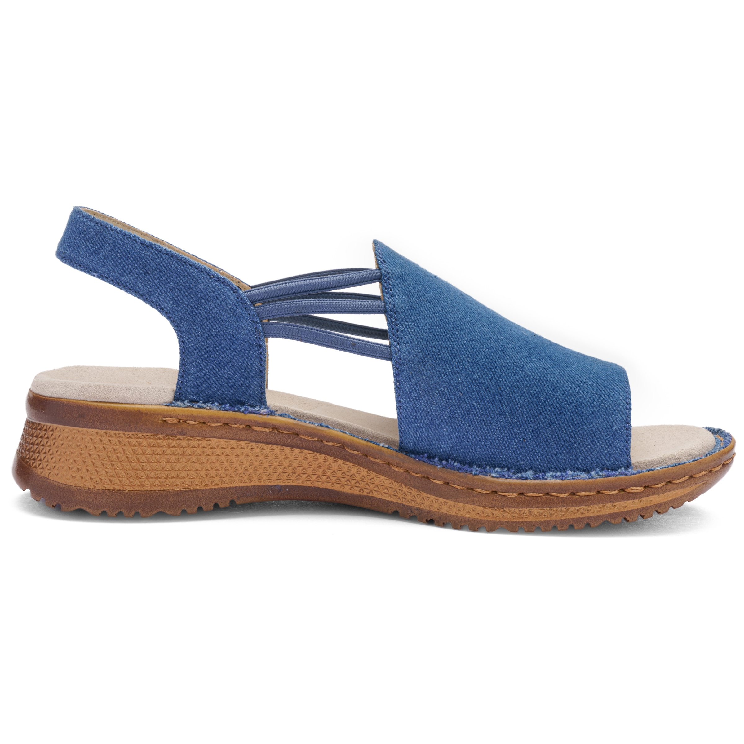 Ara Sandale à lanières »HAWAII«  talon compensé, sandalette avec élastiques, largeur chaussure G (= large)