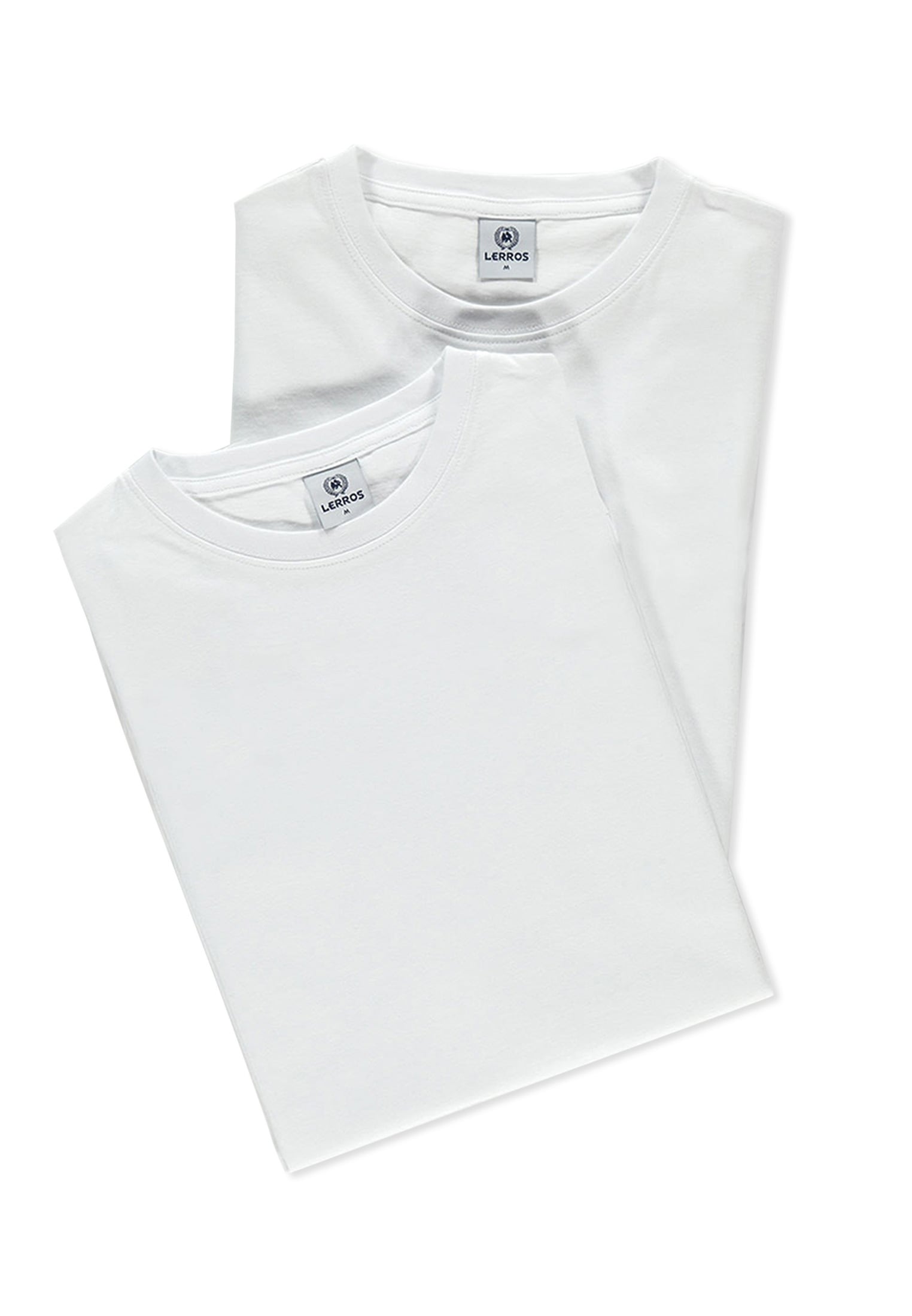Image of LERROS T-Shirt "Rundhals Doppelpack T-Shirt in Premium Baumwollqualität"