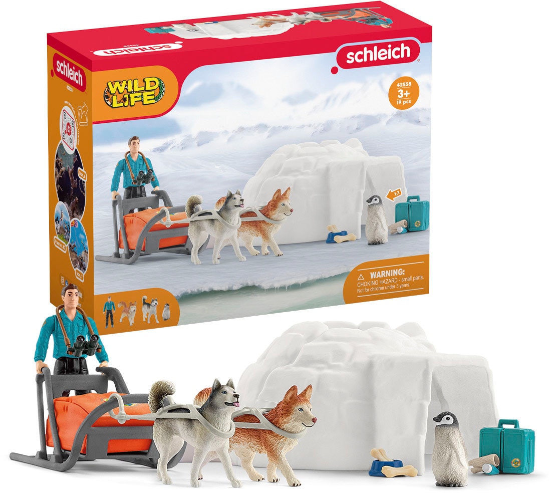 Image of Schleich Spielwelt "WILD LIFE, Antarktis Expedition (42558)" Made in Europe