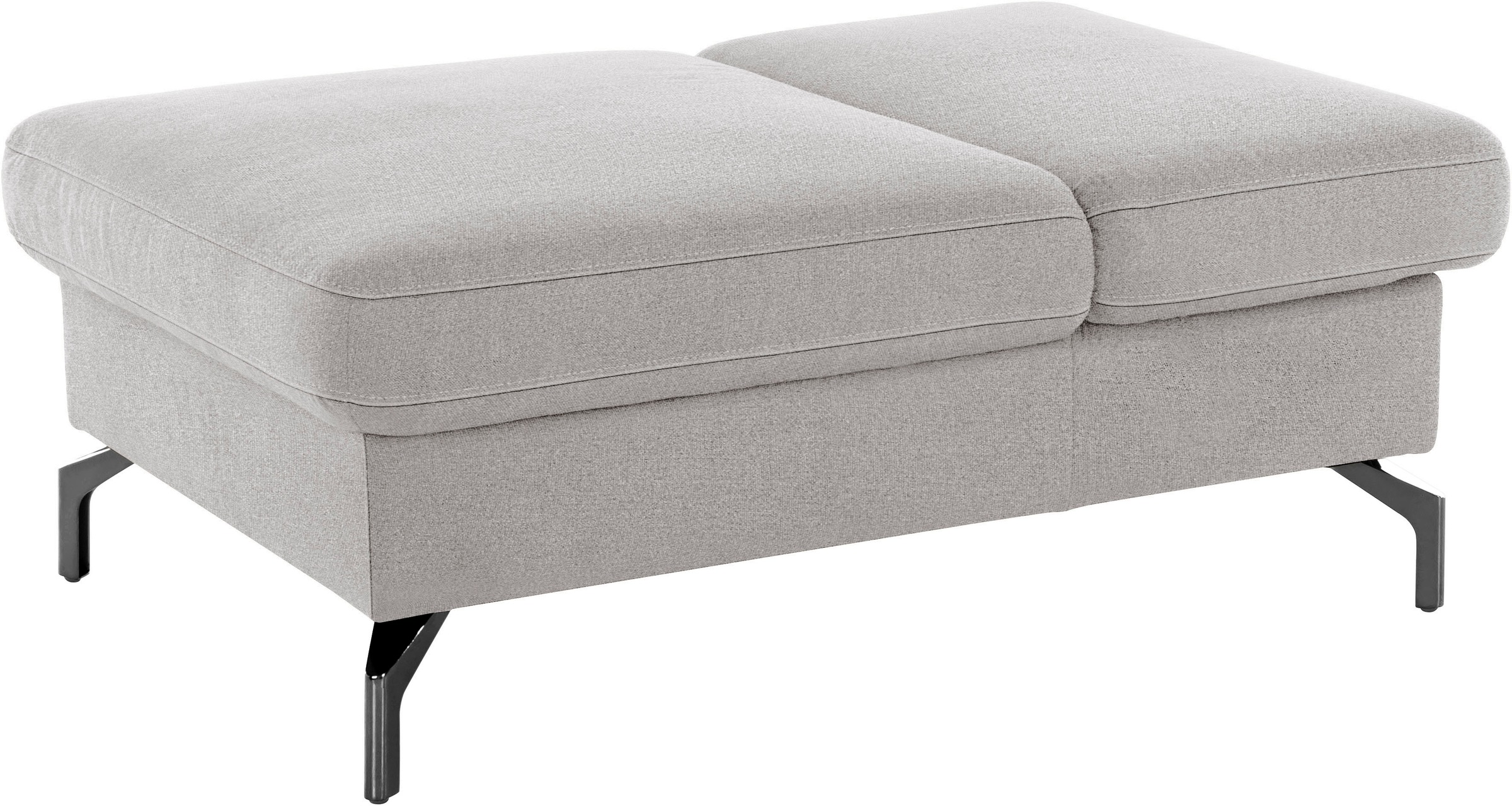 sit&more Hocker »Brisbane«, Fusshöhe 15 cm, mit Federkern und Klappfunktion