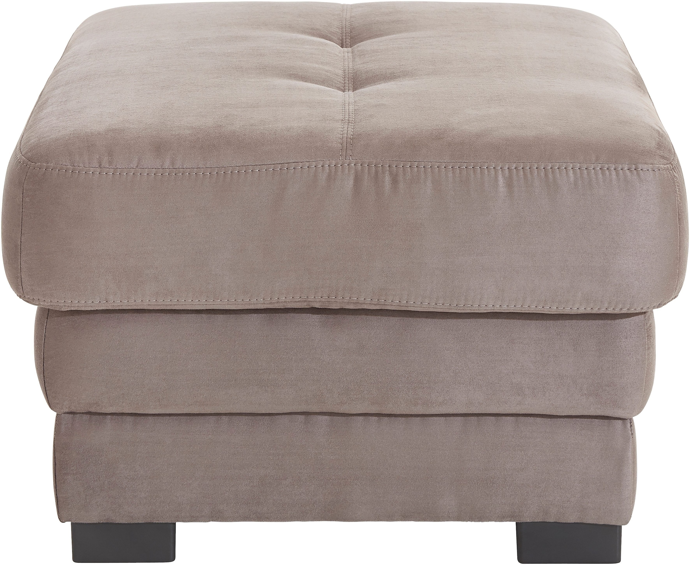 COTTA Polstergarnitur »Royale L-Form«, (Set), Set bestehend aus: Ecksofa & Hocker
