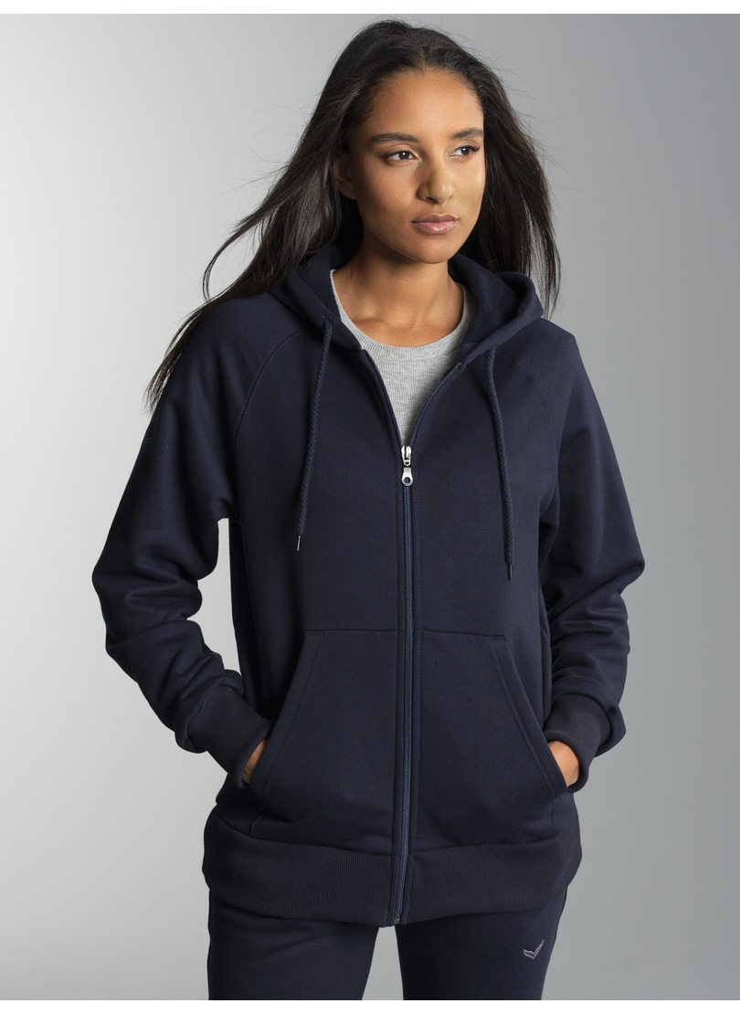 Trigema Sweatjacke »TRIGEMA Sweatjacke mit Kapuze« 1 Stk.