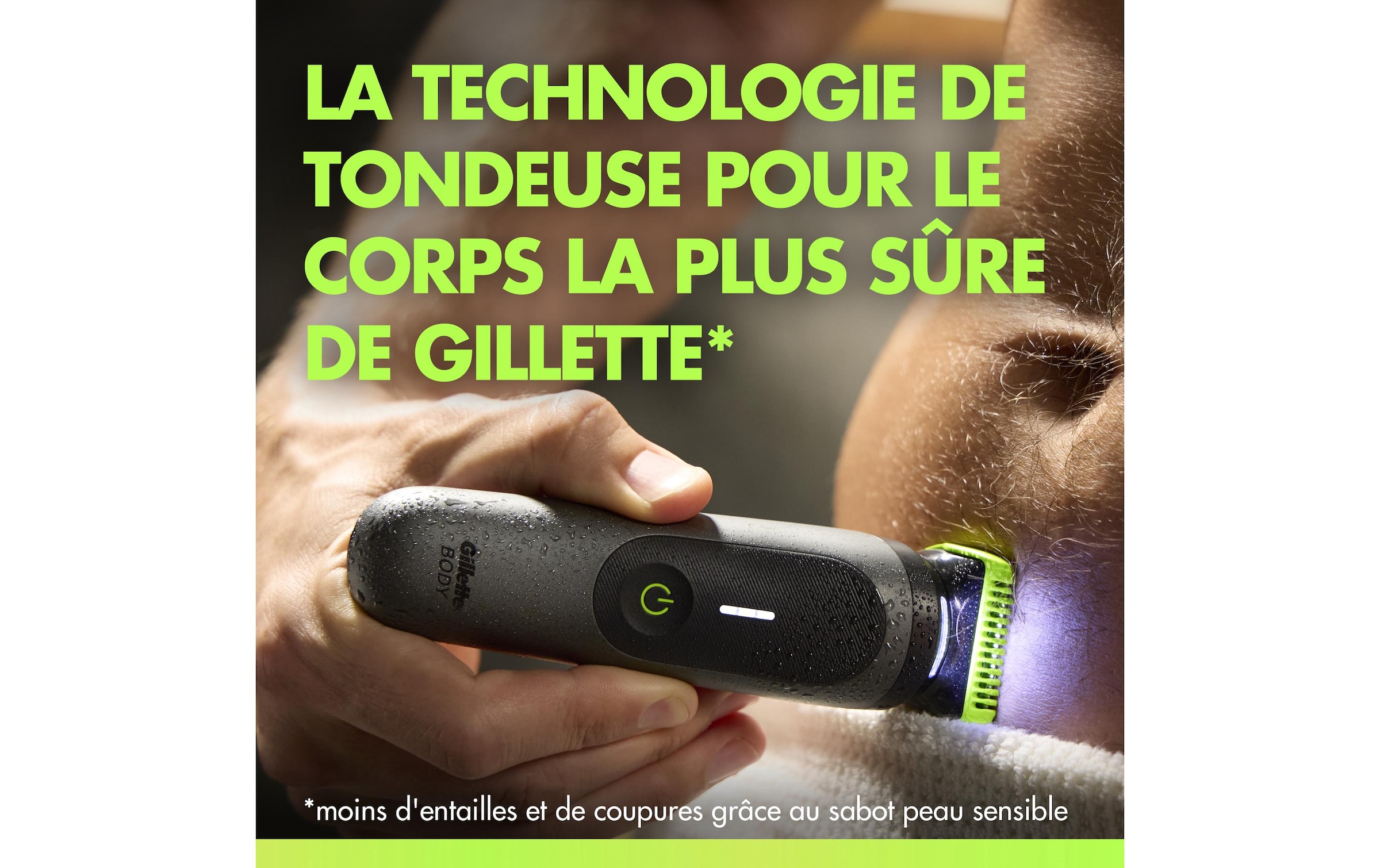 Gillette Rasoir pour le corps »+ Intimhaartrimmer für Männer i7«