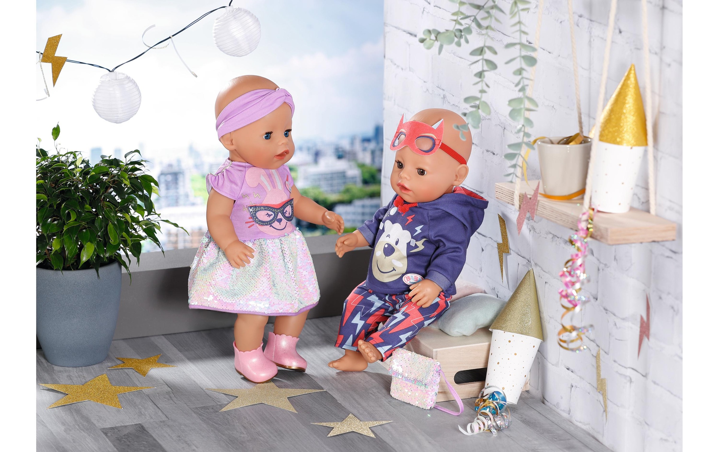 Baby Born Puppenkleidung »Baby born Happy Birthday Gast Outfit«