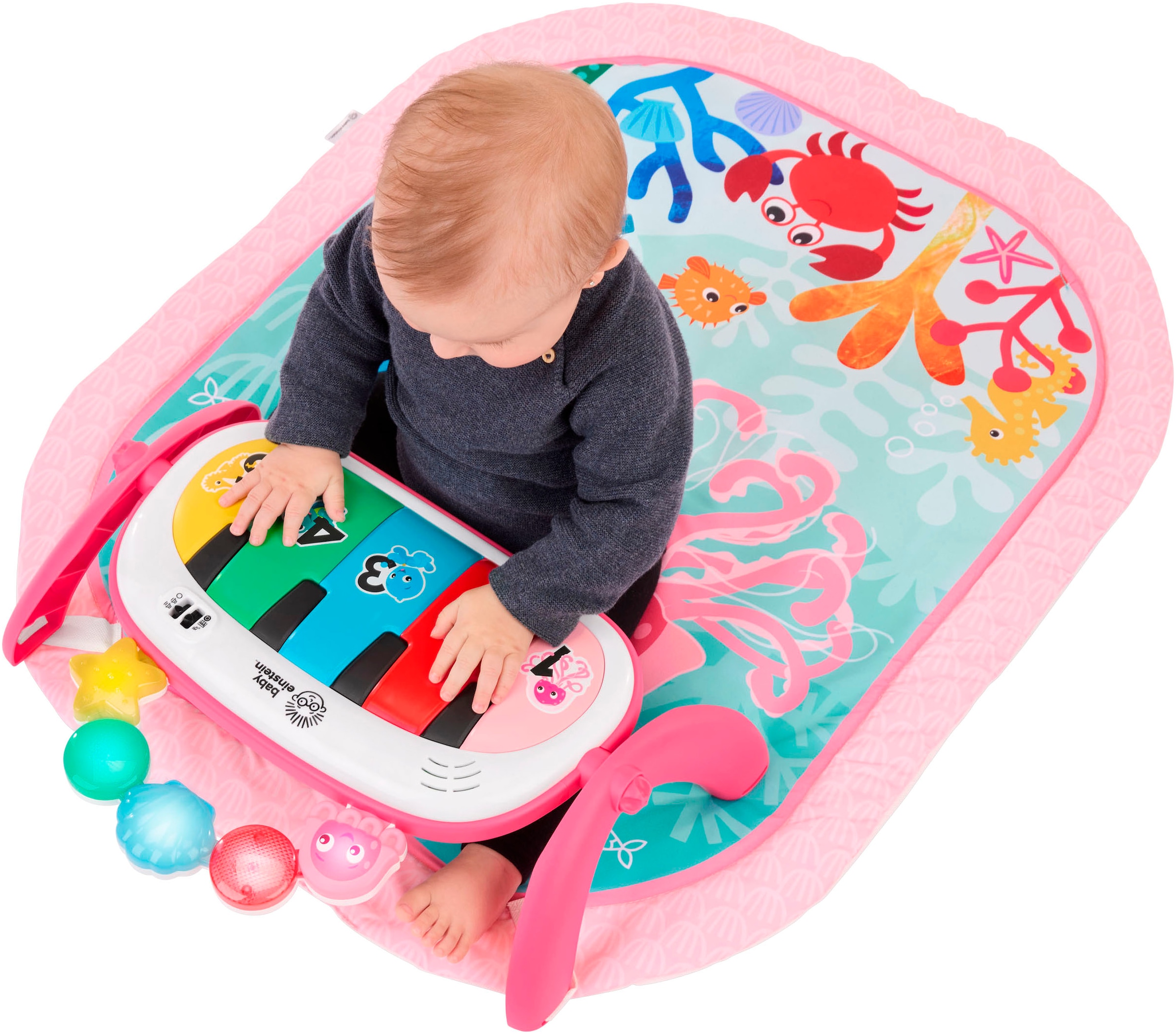 Baby Einstein Arche de jeu »4-in-1 Kickin’ Tunes Jellyfish Jamboree Music & Language Discovery Gym« mit Soundeffekt