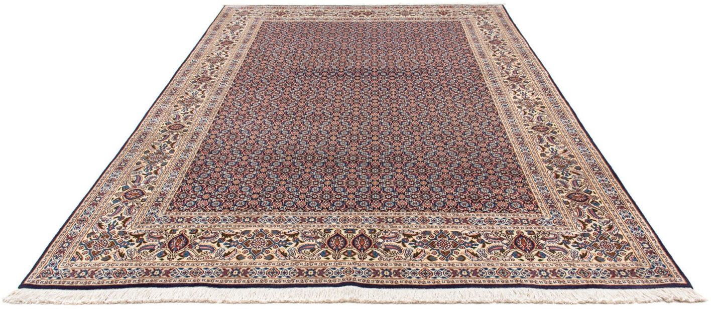 Image of morgenland Wollteppich »Moud Stark Gemustert Beige 198 x 150 cm«, rechteckig, 1 mm Höhe, Unikat mit Zertifikat bei Ackermann Versand Schweiz