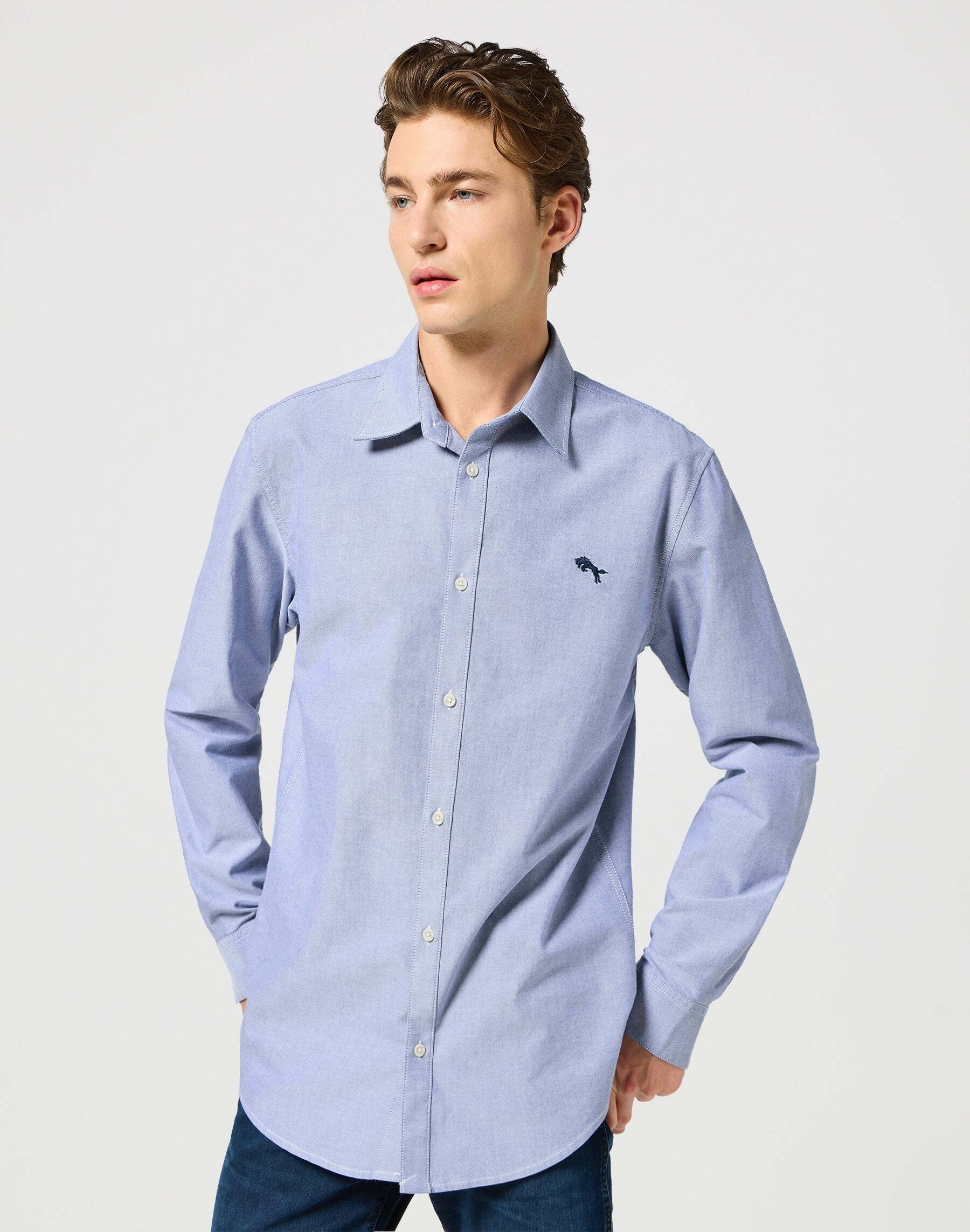 Langarmhemd »Wrangler Langarmhemd LS Shirt«