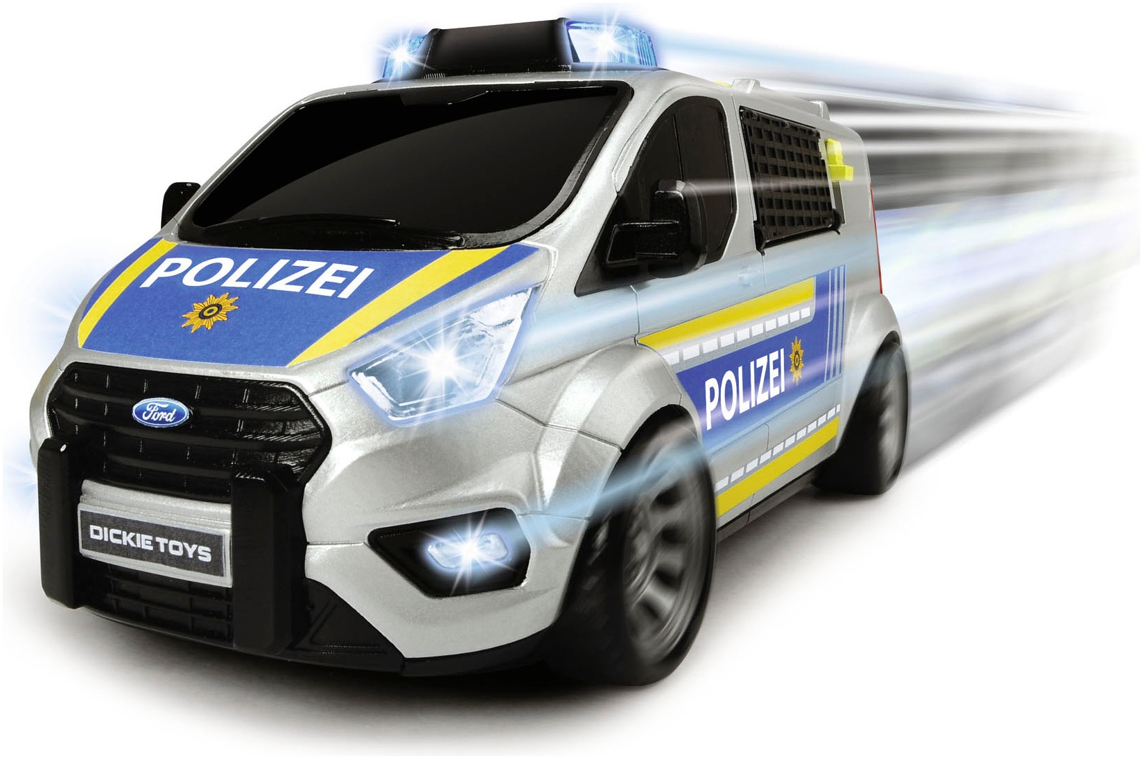 Dickie Toys Spielzeug-Transporter »Ford Transit Police« mit Licht und Sound