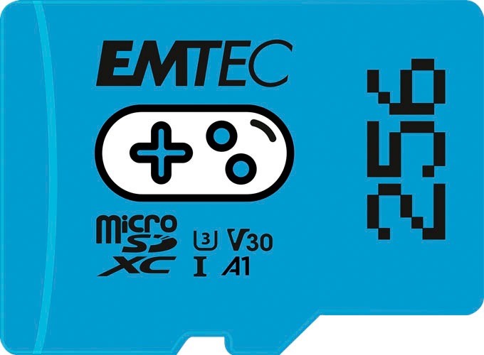 Image of EMTEC Speicherkarte »Gaming microSD 256 GB«, (UHS Class 1 100 MB/s Lesegeschwindigkeit) bei Ackermann Versand Schweiz