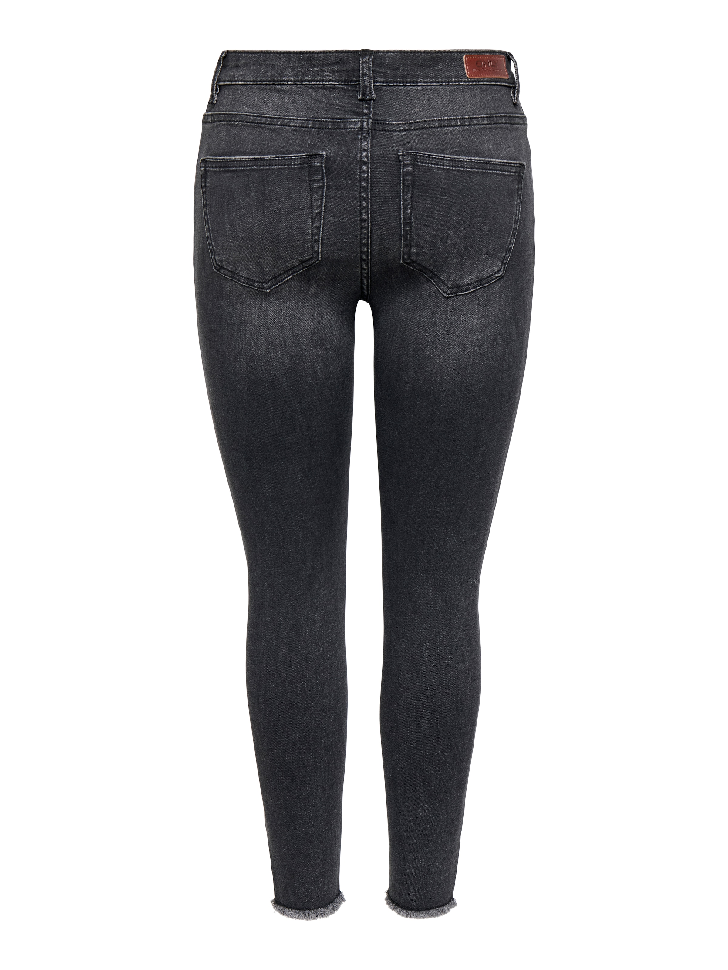 ONLY Jeans skinny »ONLWAUW MW SK ANK RW DNM« Mélange coton, taille mi-haute,