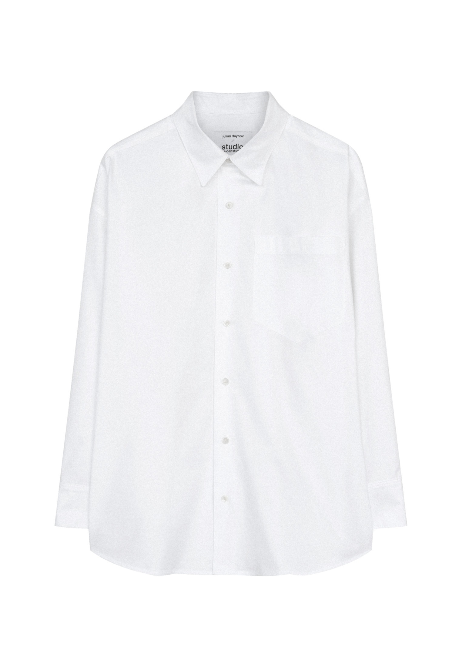 studio seidensticker Businesshemd Oversized Langarm Kentkragen Uni