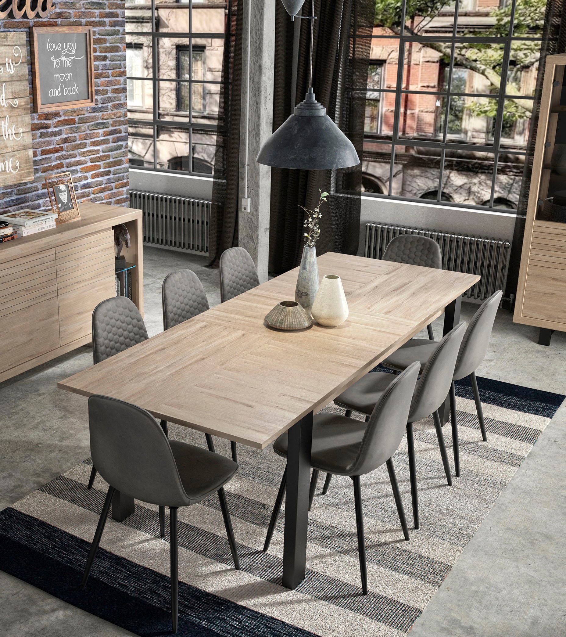 Image of Gami Esstisch »Clay«, mit Auszug 180 (237) cm bei Ackermann Versand Schweiz