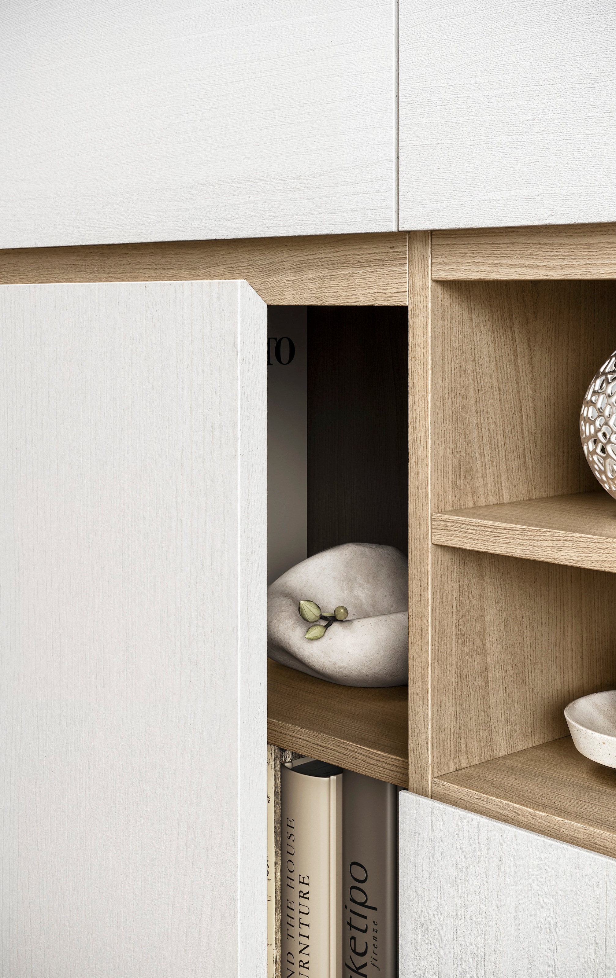 Home affaire Sideboard »Stranda, moderner Schrank, Kommode im Scandi-Style, 165 cm breit«, elegante Rahmenoptik, ausreichend Stauraum, vielseitig einsetzbar