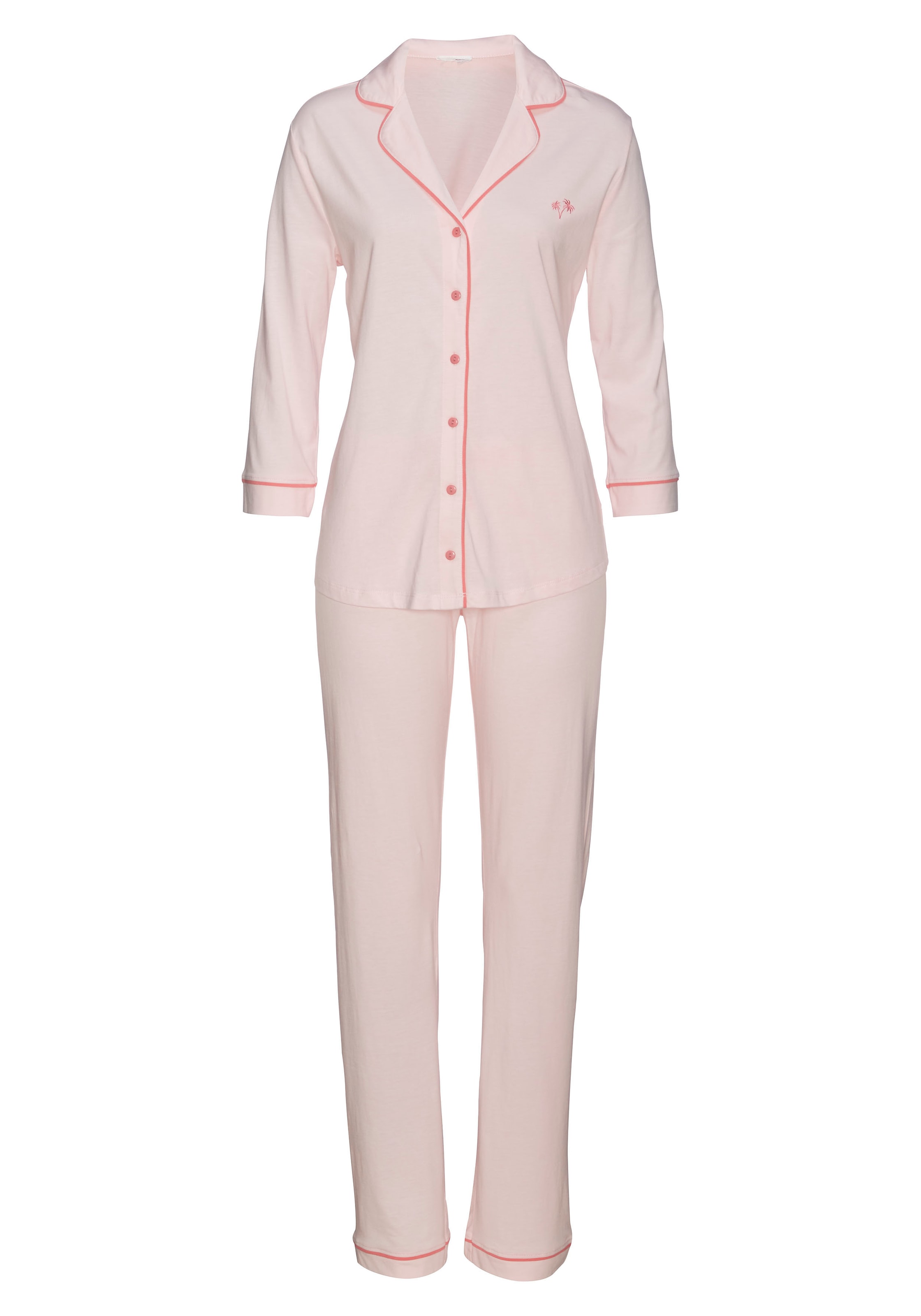 Vivance Dreams Pyjama, mit floralem Druck