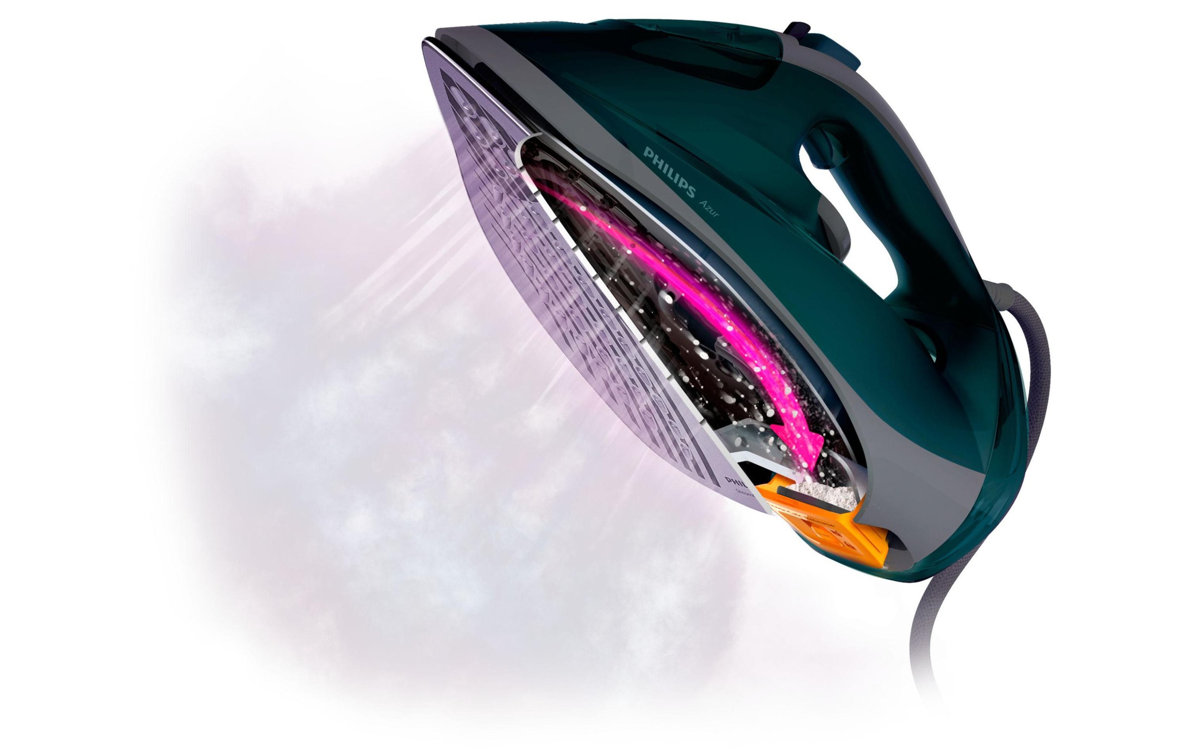 Philips Dampfbügeleisen »GC453771 Trkis«, 2400 W