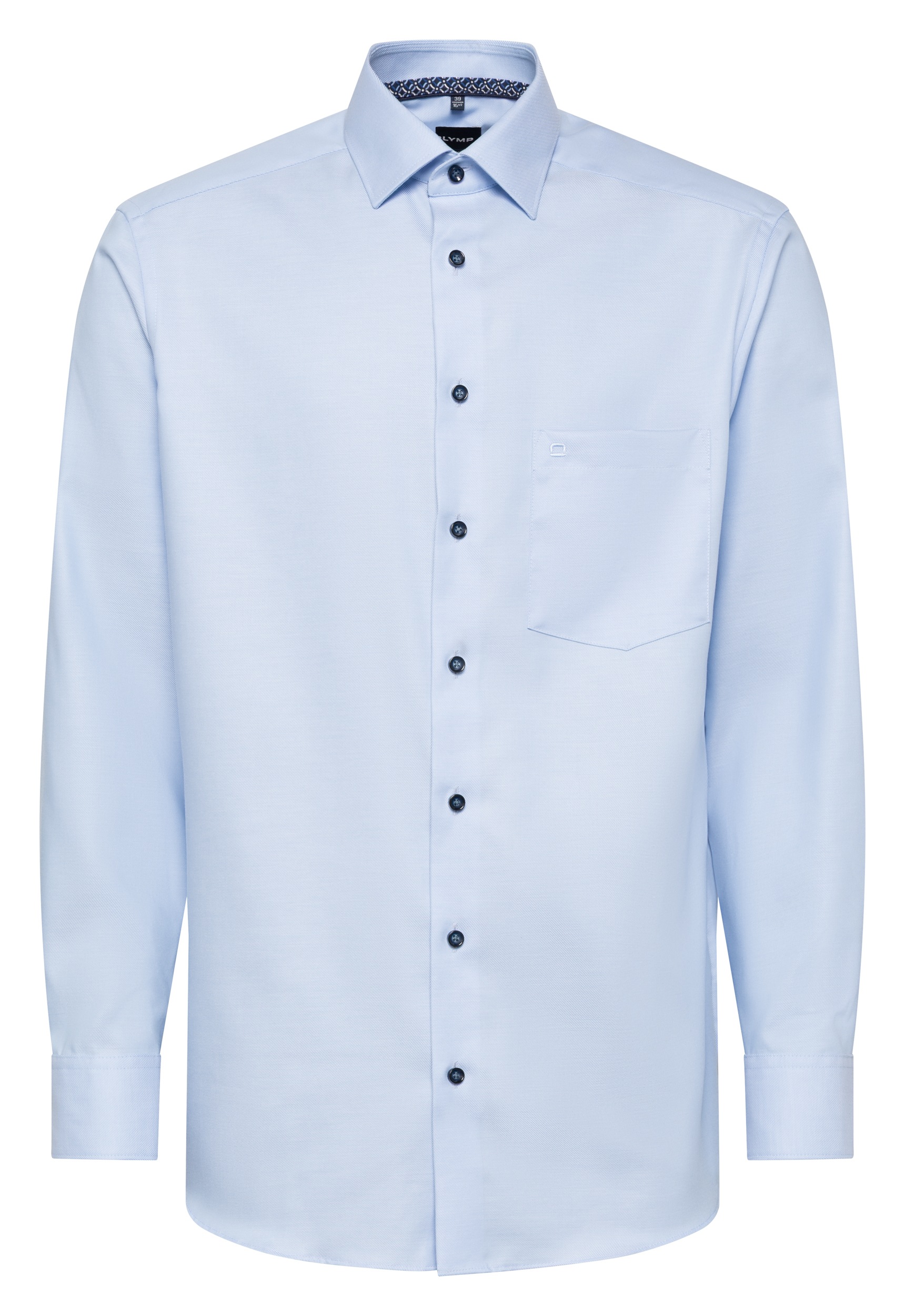 OLYMP Chemise d'affaires »Luxor Comfort Fit New-Kentkragen« détails contrastés à l’intérieur du col, coupe confort