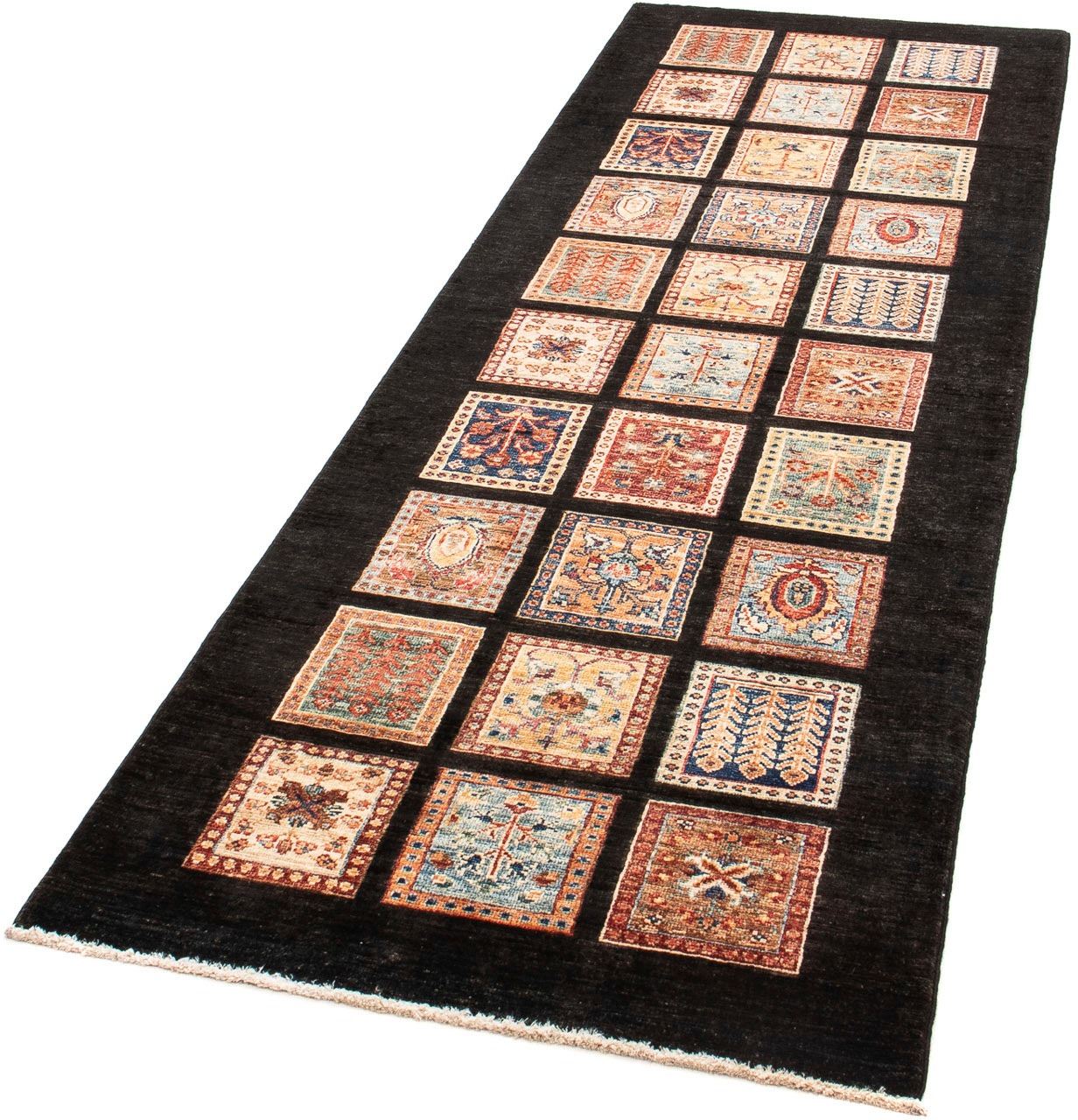 Image of morgenland Orientteppich »Ziegler - 245 x 78 cm - dunkelblau«, rechteckig, 6 mm Höhe, Wohnzimmer, Handgeknüpft, Einzelstück mit Zertifikat bei Ackermann Versand Schweiz