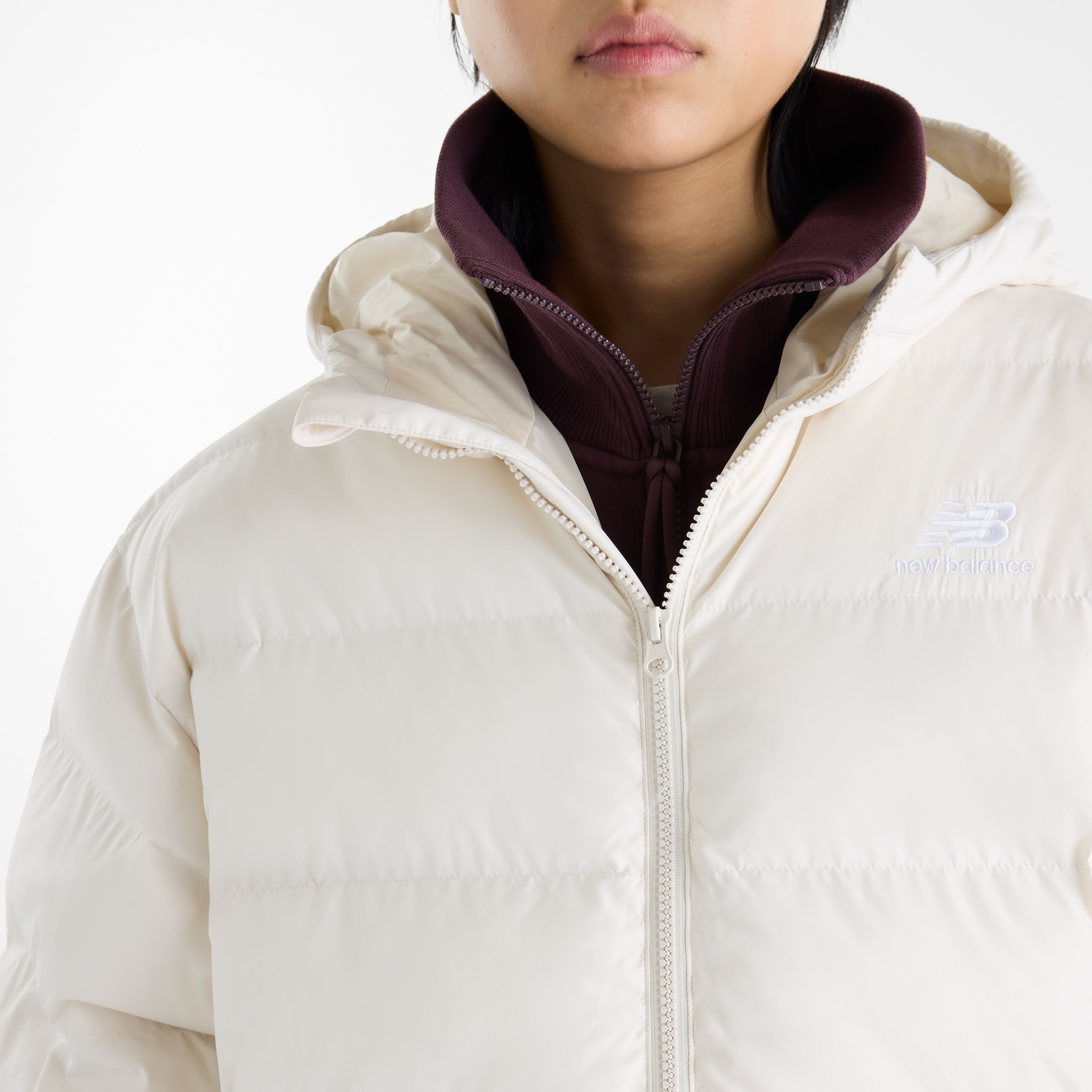 New Balance Steppjacke »BOSTON LONG  PUFFER JACKET« mit markantem Steppdesign, für Sportmode und Freizeit geeignet