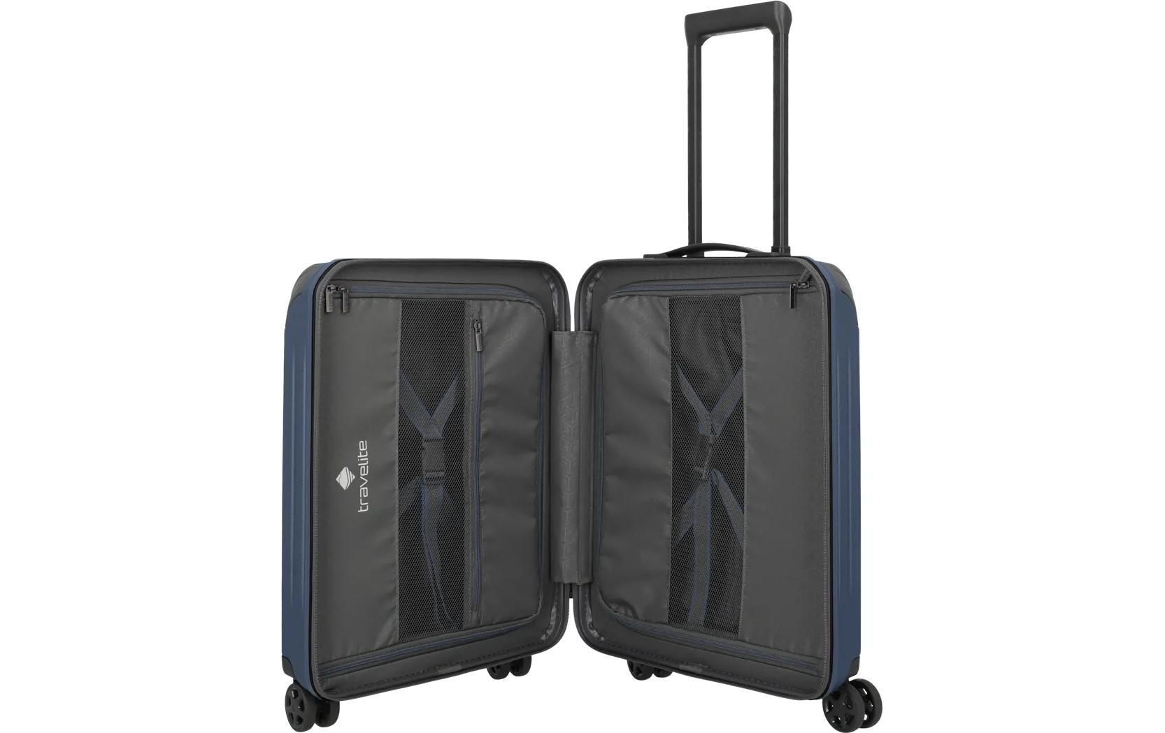 travelite Trolley »DYNAMIIC Reisekoffer Hartschale« 37 litre 4 Rollen ABS-Hartschale und Volumenerweiterung