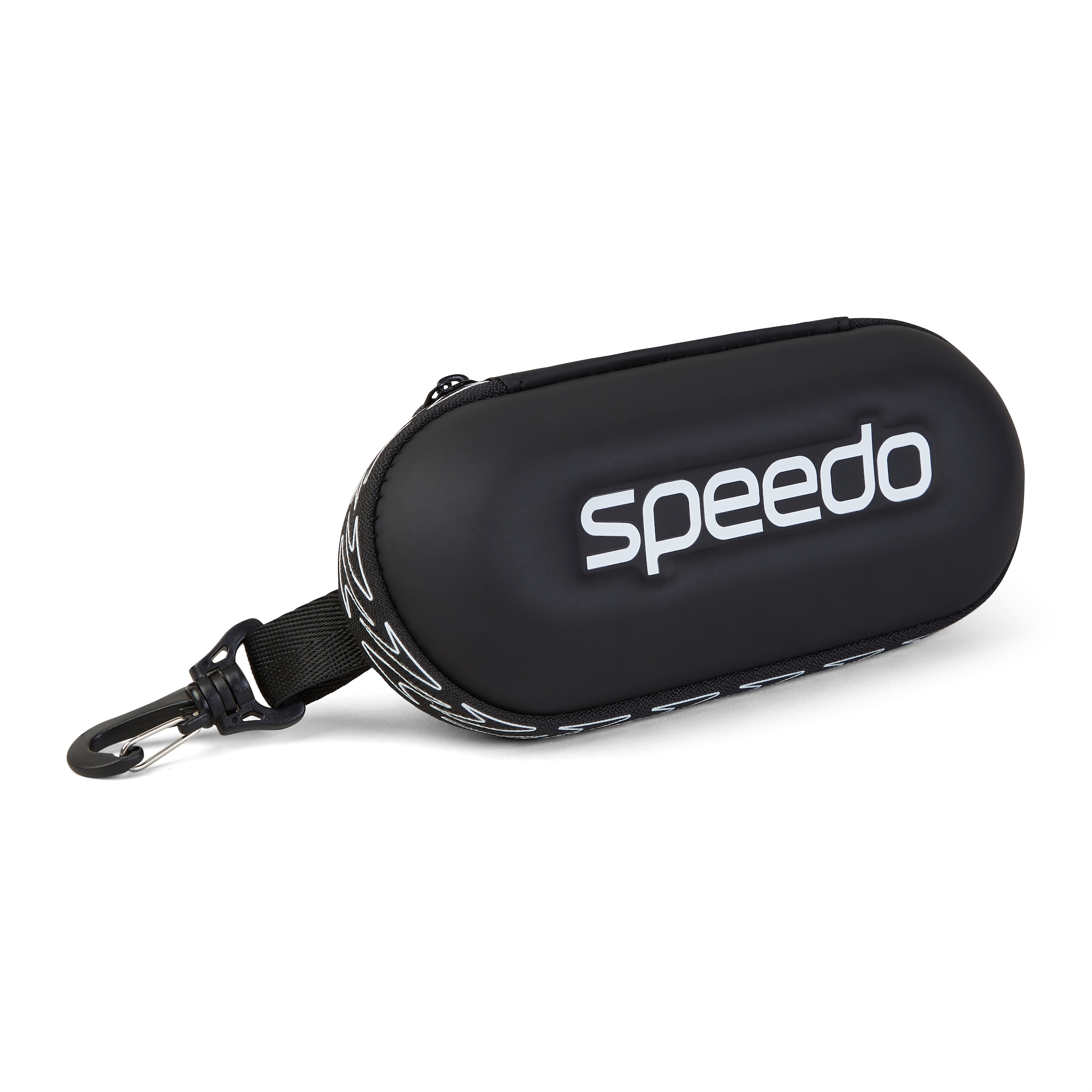Image of Speedo Brillenetui "GOGGLES STORAGE BLACK" mit Abflusslöchern, für eine Speedo Schwimmbrille