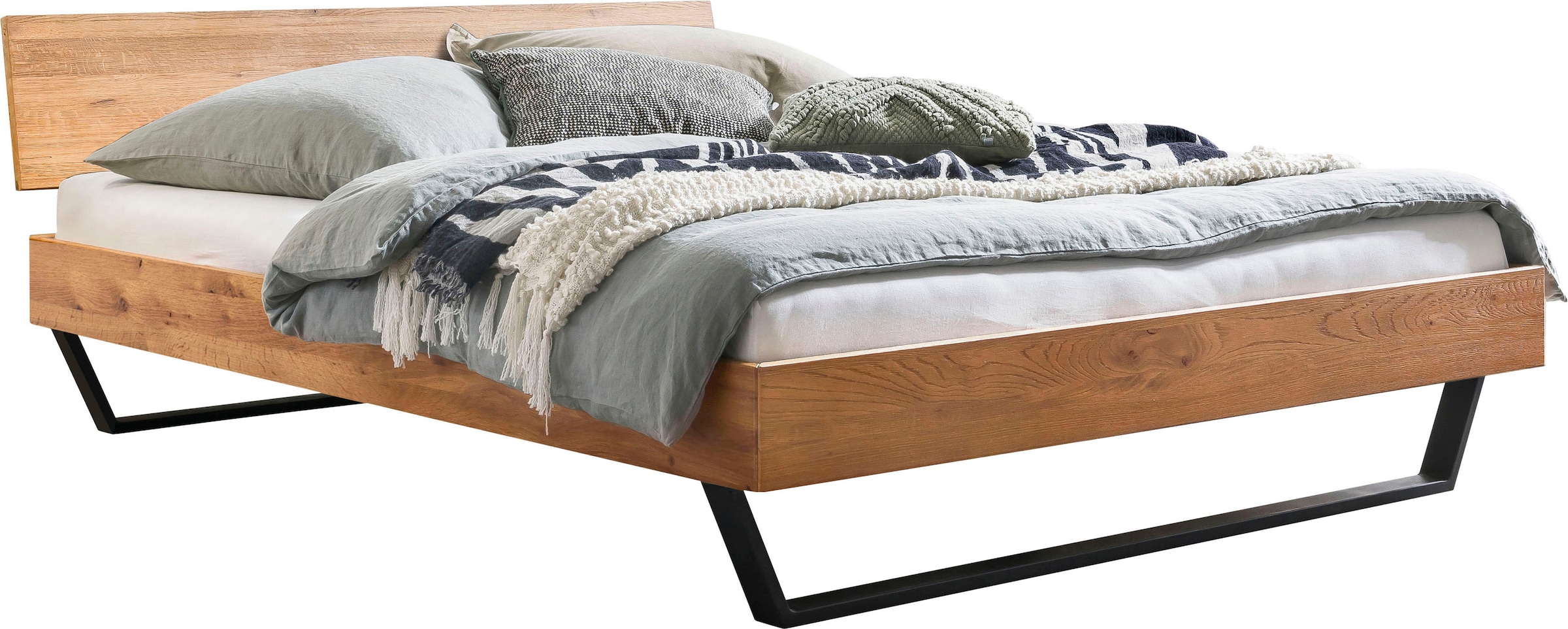 HASENA Massivholzbett »Asti« mit einer Fusshöhe von 25 cm
