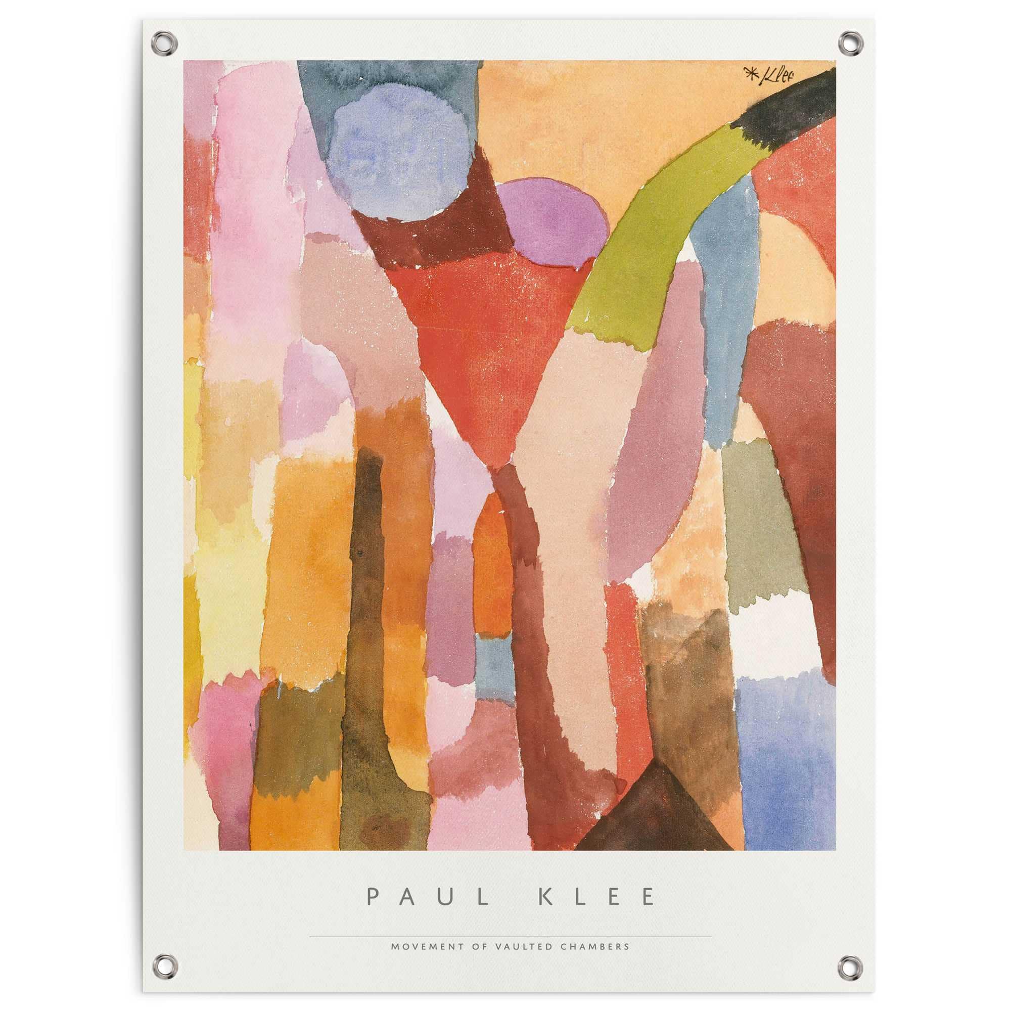 Image of Reinders Poster "Paul Klee I" Outdoor für Garten oder Balkon