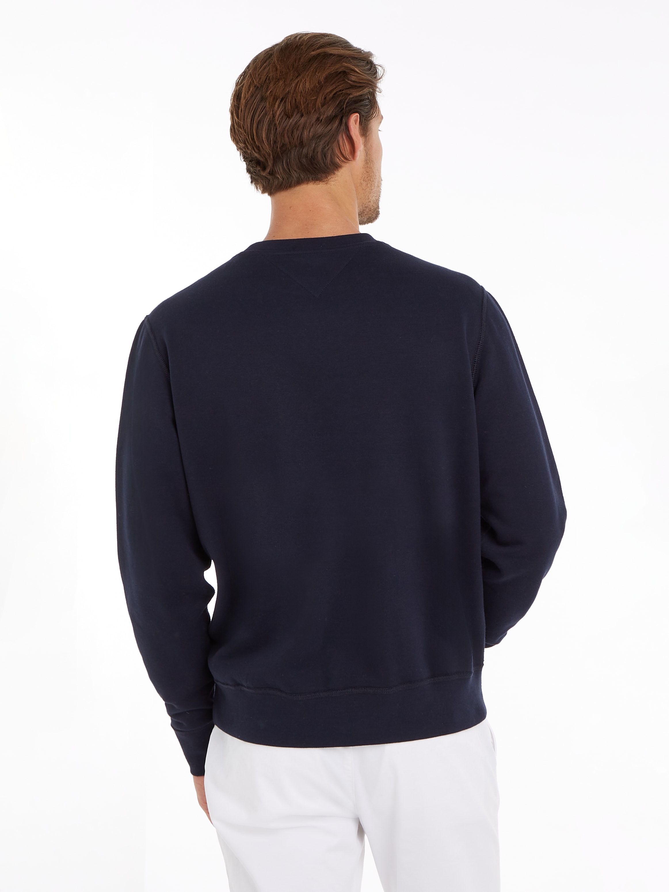 Tommy Hilfiger Sweatshirt »ESSENTIAL FLEECE CREWNECK«, mit Tommy Hilfiger Logostickerei