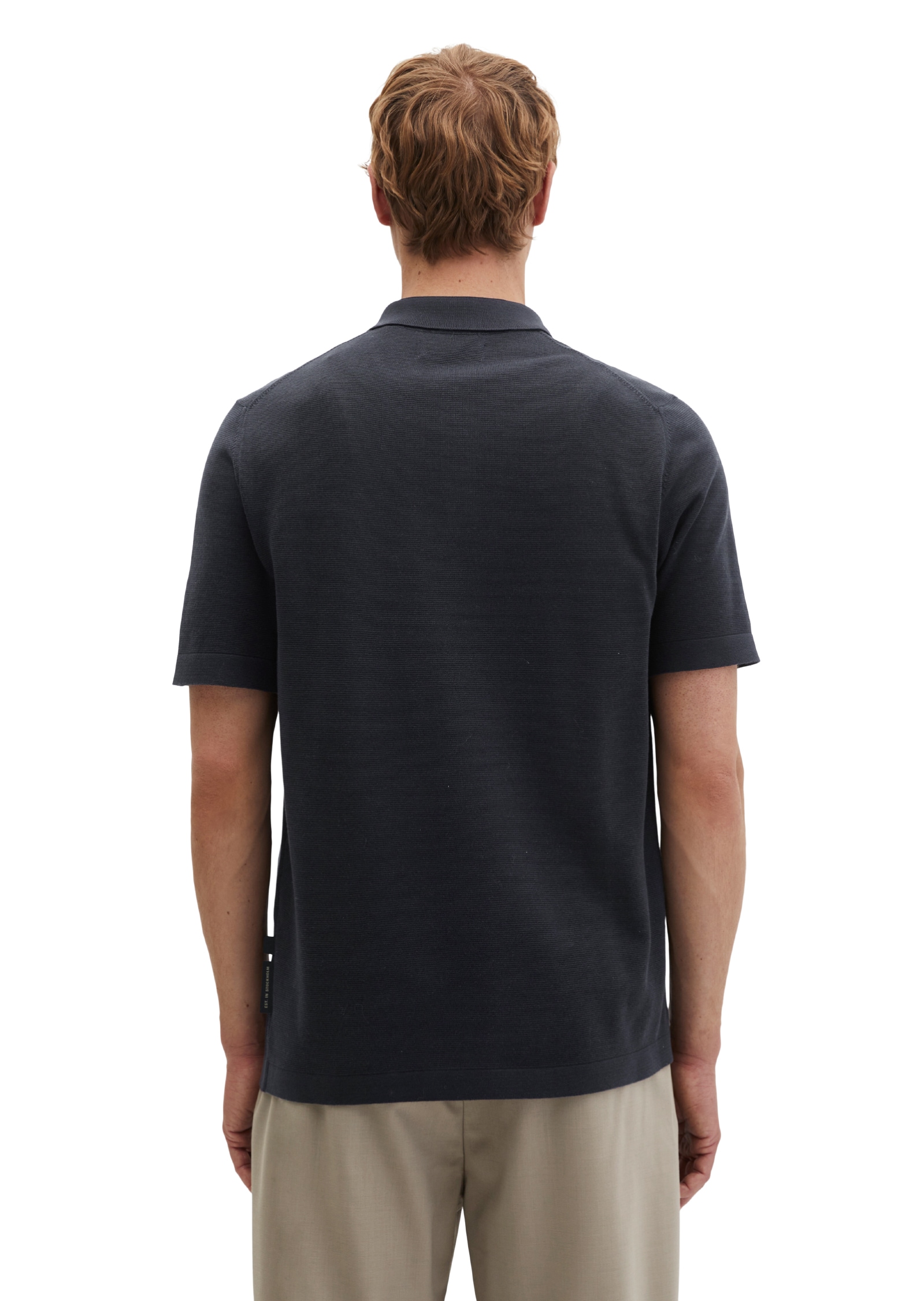 Marc O'Polo Poloshirt »DFB Travel Collection« aus reiner Bio-Baumwolle, Strick-Polo