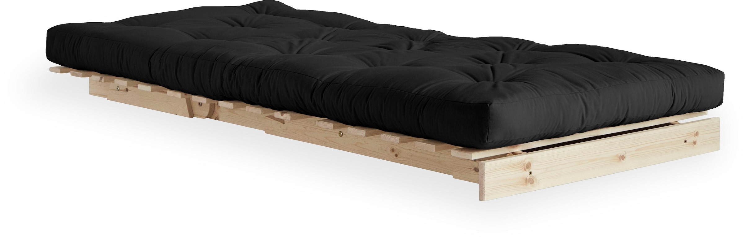 Karup Design Daybett »Roots Schlafsofa, Gästebett, Sofa inkl. Futonmatratze«, Liegefläche 90/140/160 x200 cm, FSC® zertifizierte Kiefer