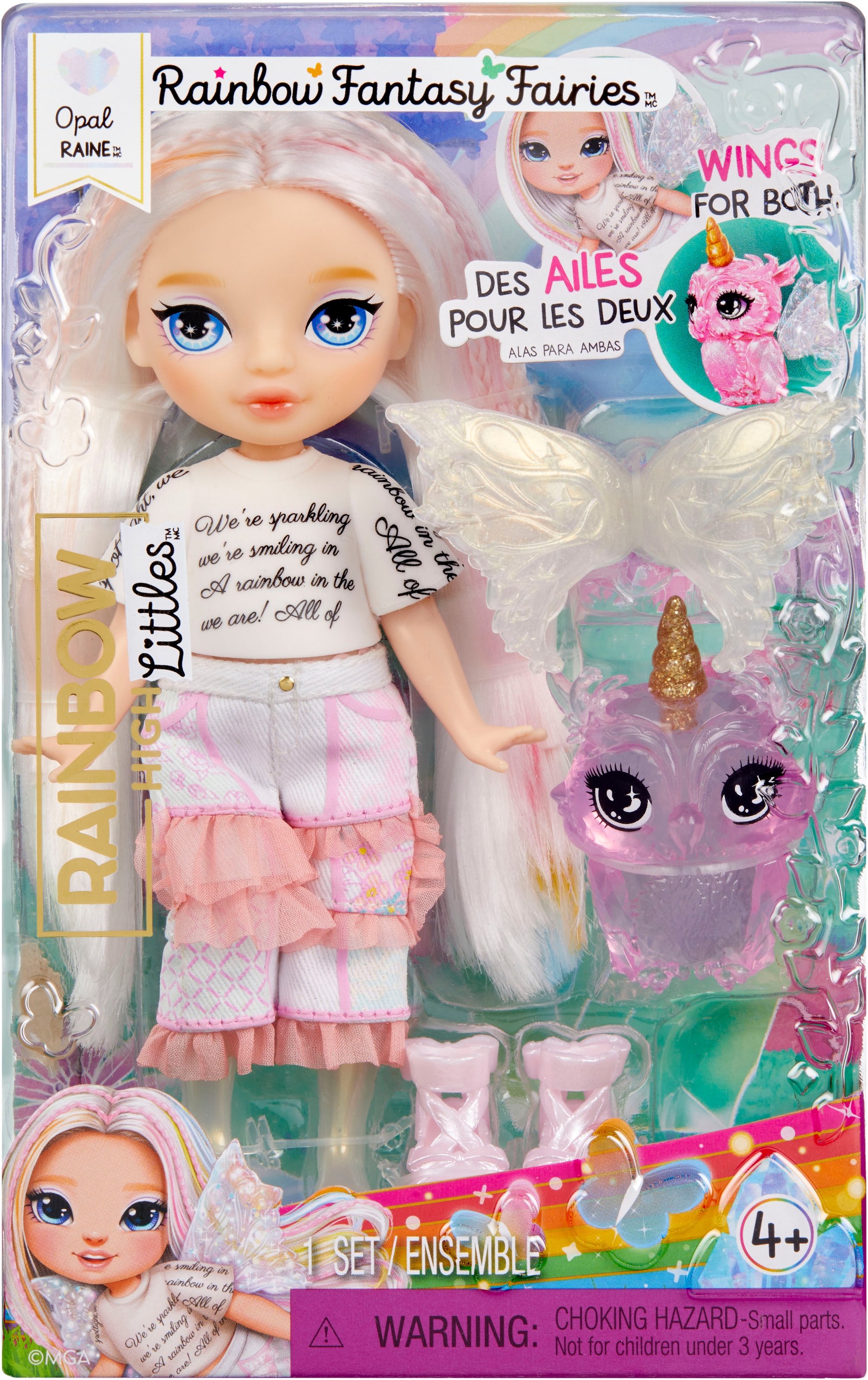 RAINBOW HIGH Minipuppe »Littles Rainbow Fantasy Fairies Doll- Opal (Rainbow)«