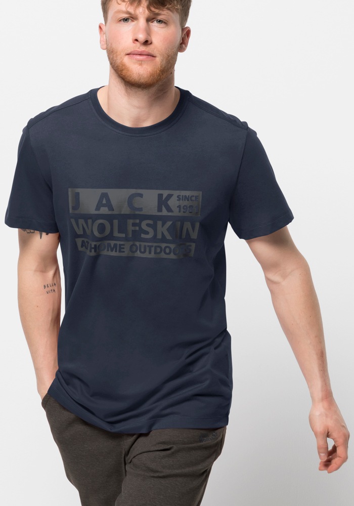 Image of Jack Wolfskin Kurzarmshirt »BRAND T M« bei Ackermann Versand Schweiz