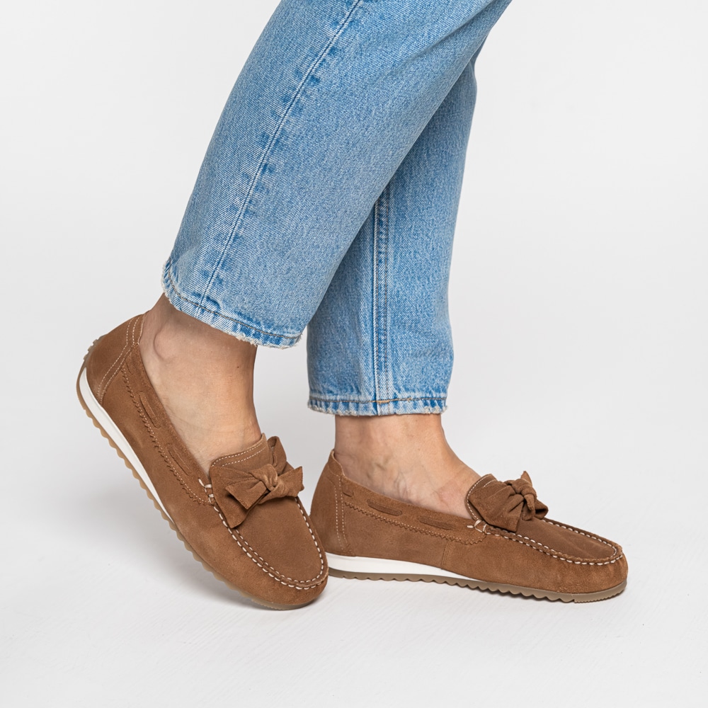 Ara Mokassin »NEW PORT«  Schlupfschuh, Slipper mit Wechselfussbett, G-Weite