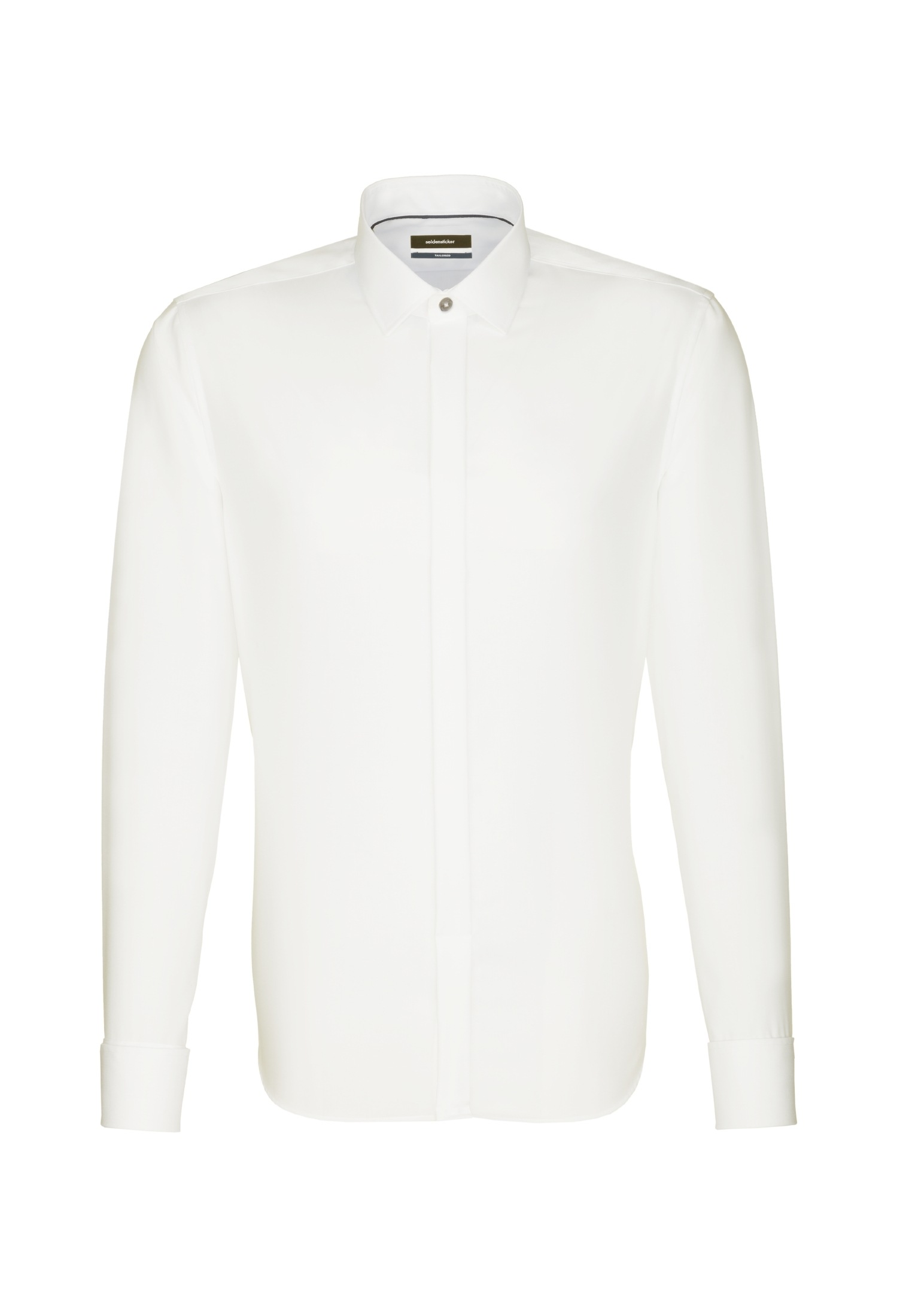 Image of seidensticker Smokinghemd »Shaped«, Shaped Langarm Kentkragen Uni bei Ackermann Versand Schweiz