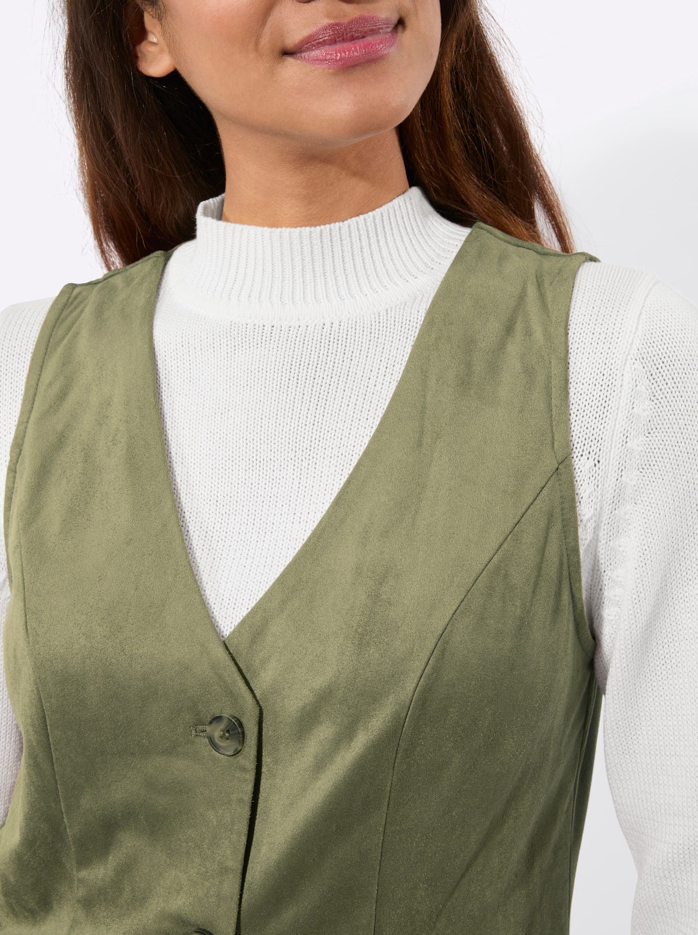 Casual Looks Gilet en similicuir