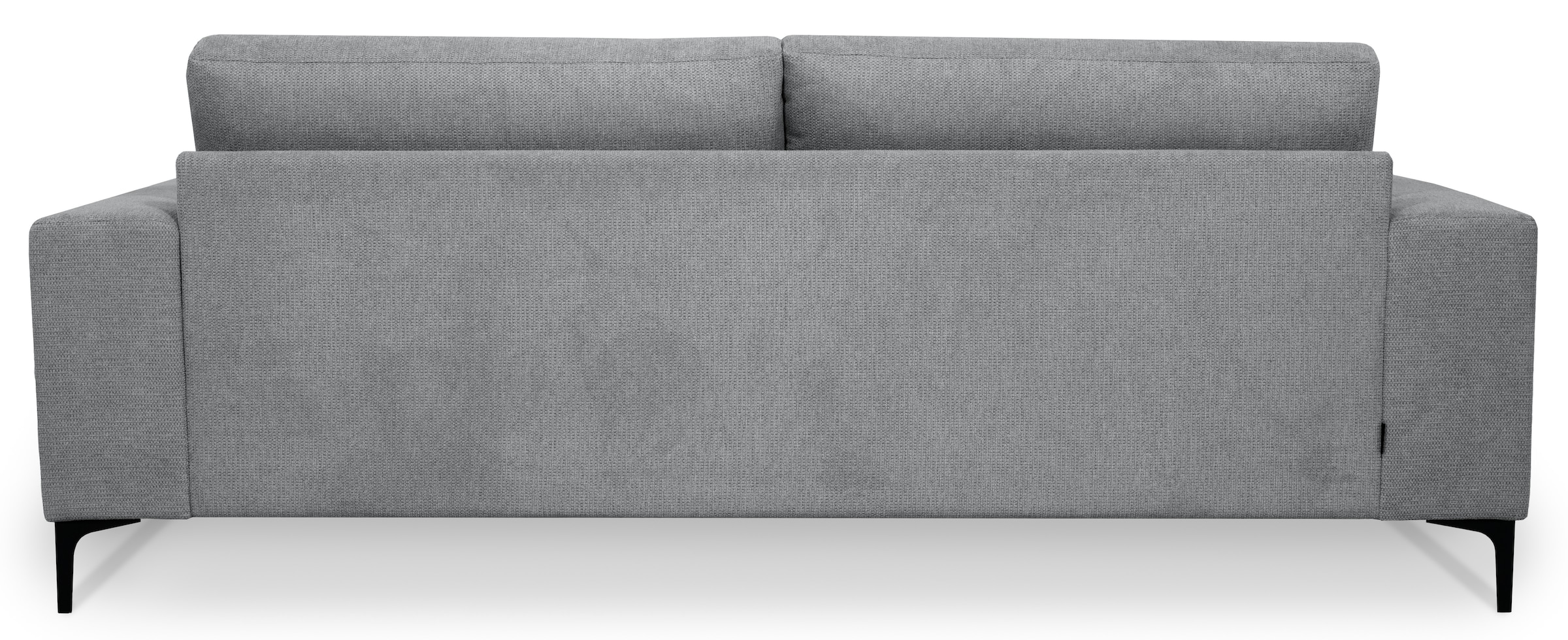 Places of Style 3-Sitzer »Xander«, Breite 224 cm, Soft-Touch Chenille, schwarze Metallfüsse