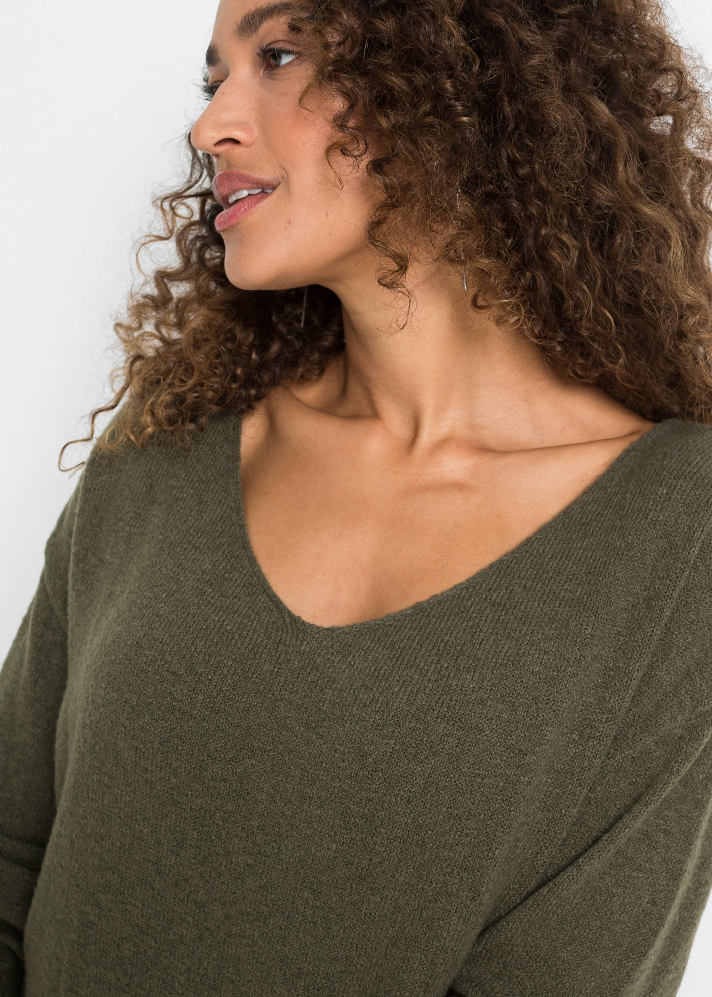 bonprix Strickpullover »Asymmetrischer Pullover« Asymmetrischer Pullover