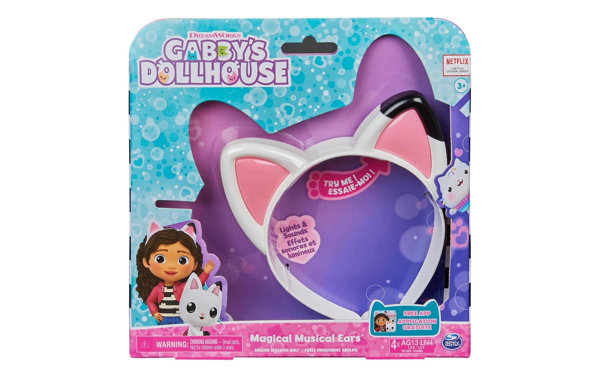 Verkleidungsmaske »Spinmaster Gabby‘s Dollhouse – Magical Music Ears -EN-«