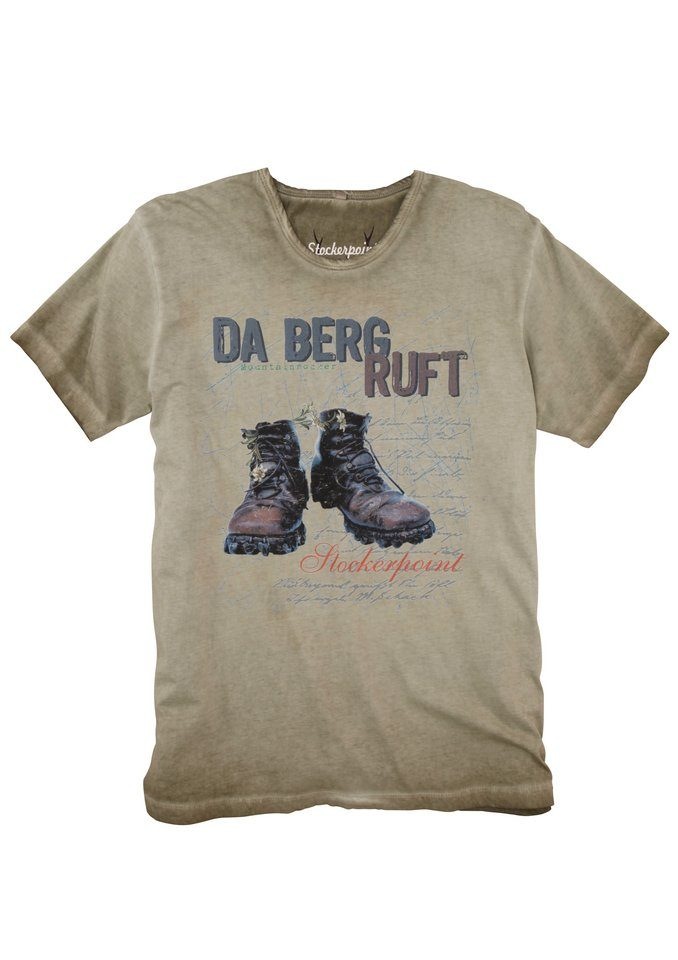 Image of Stockerpoint Trachtenshirt, Herren, mit auffälligem Print bei Ackermann Versand Schweiz