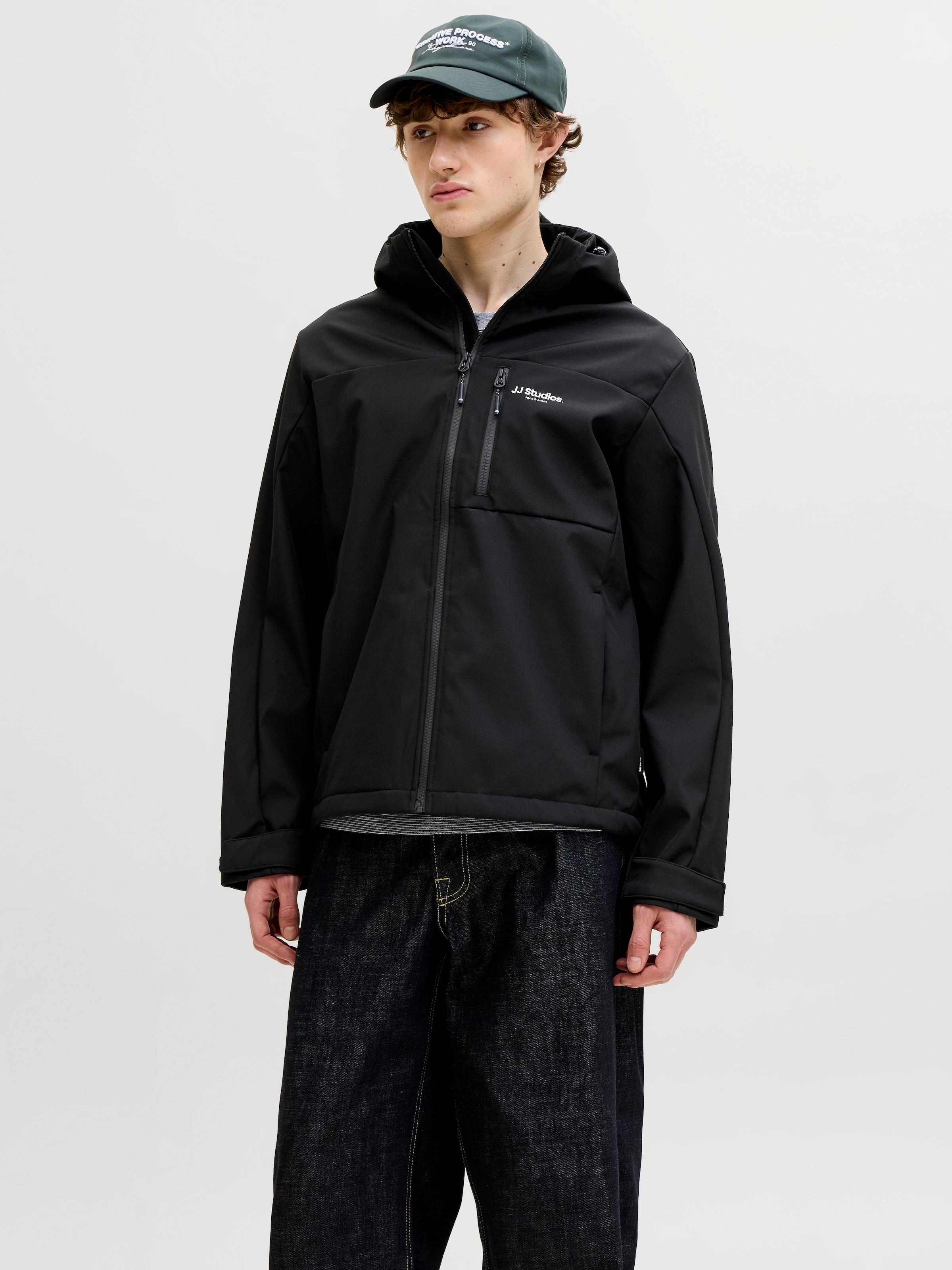 Jack & Jones Veste softshell »JJNORTH SOFTSHELL JACKET« mit Kapuze